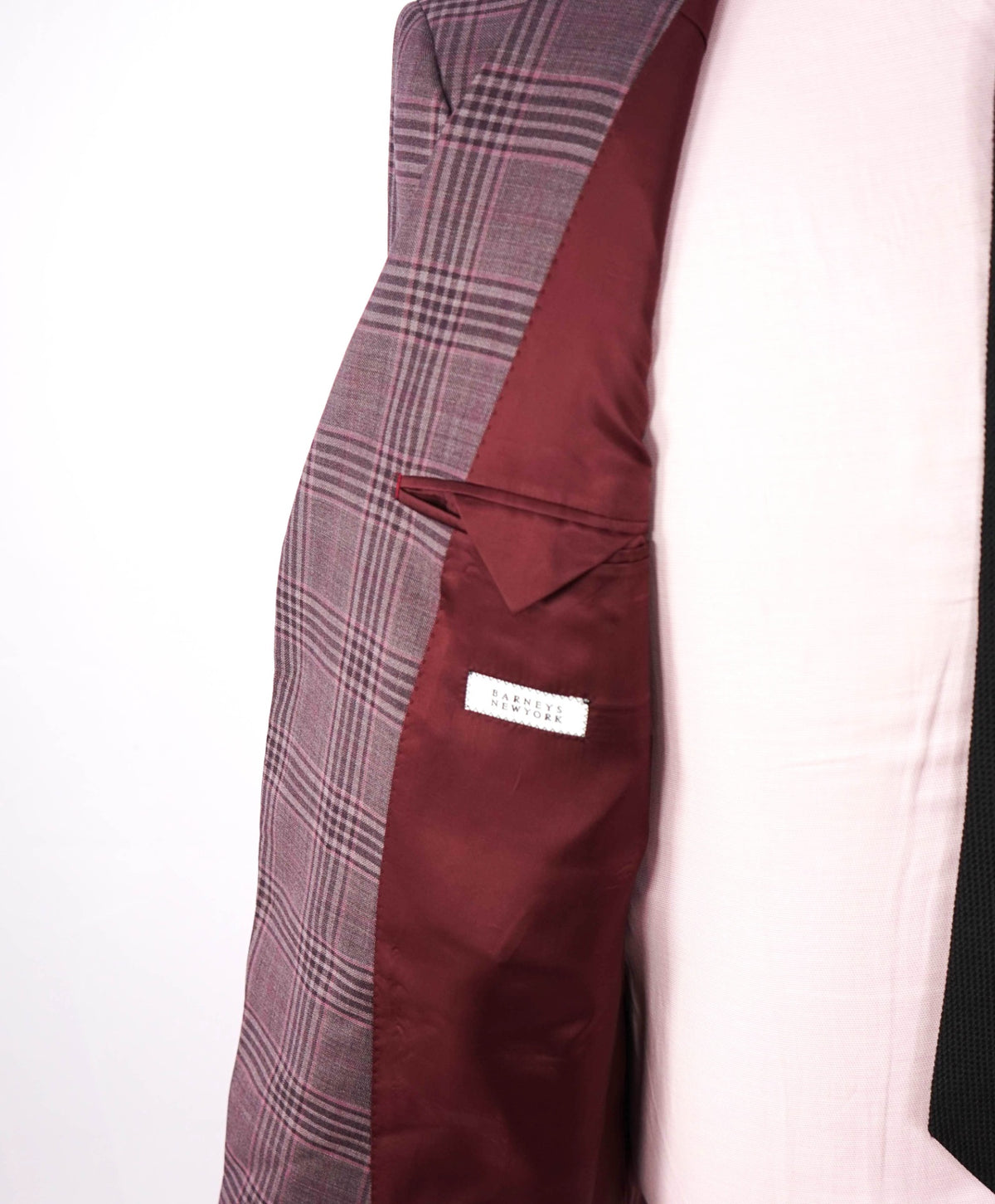 $995 ZEGNA for BARNEYS NY - Purple Wool/Silk Blazer - 44R