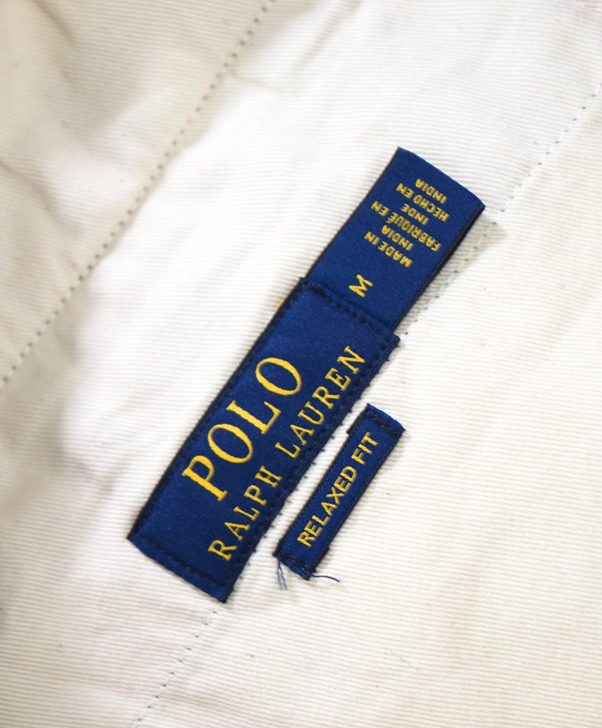 $470 POLO RALPH LAUREN - Patchwork Plaid Pants - 33W - M