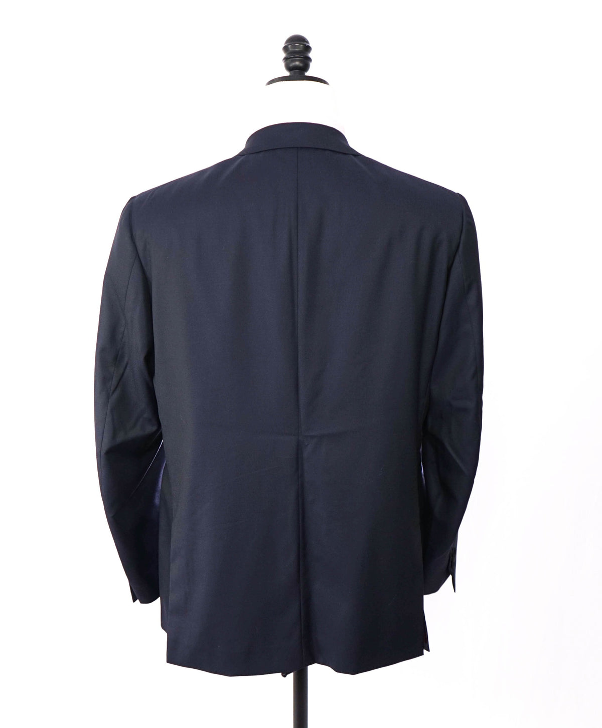 $4,595 ISAIA - "AQUASPIDER" PEAK LAPEL Navy Wool Tuxedo - 42R