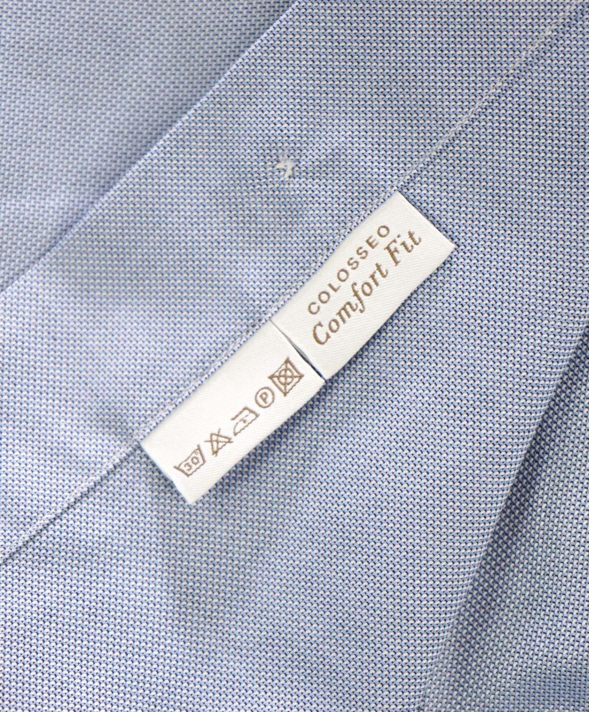 $795 BRIONI - Blue/Gray Stripe Shirt - 16.5 - 42