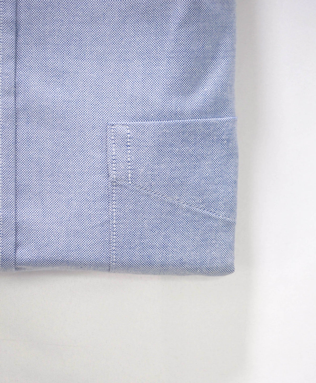 $198 BROOKS BROTHERS - Blue NON-IRON MAKERS & MERCHANTS Shirt - 17 - 37