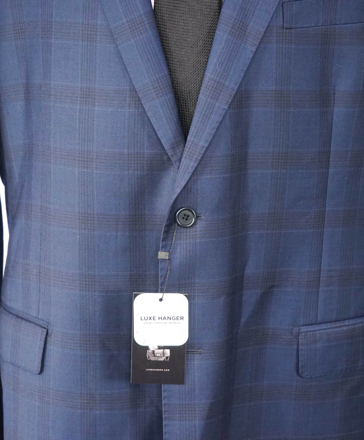 $995 - ZEGNA Traveller Cloth for SFA - Navy Wool Blazer - 46L