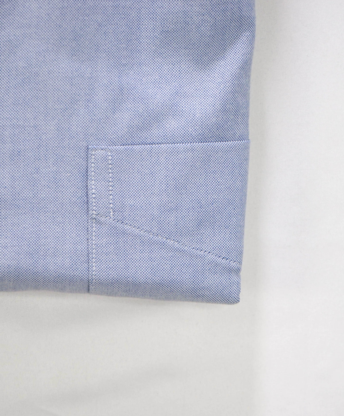 $198 BROOKS BROTHERS - Blue NON-IRON MAKERS & MERCHANTS Shirt - 18 - 34