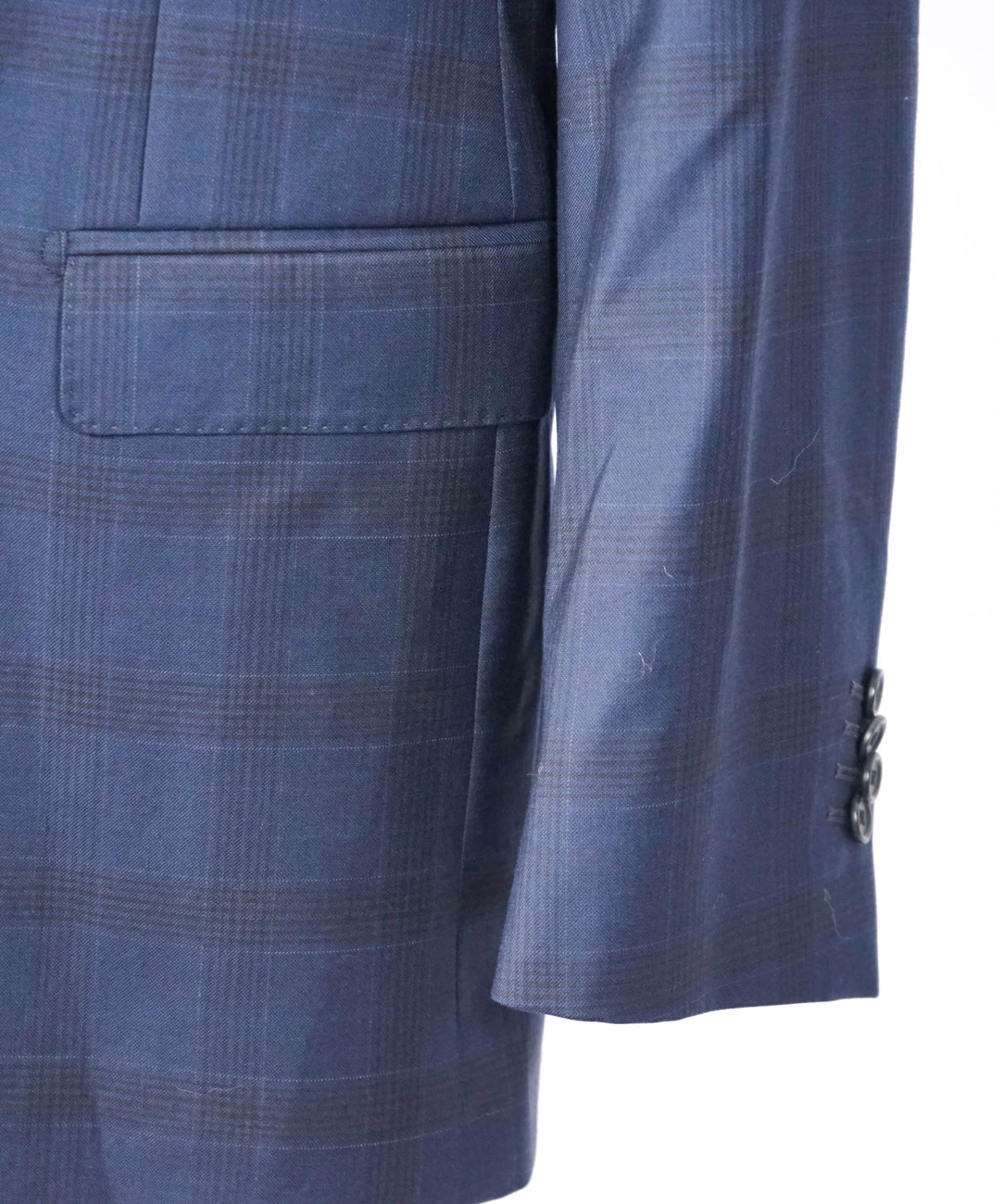 $995 - ZEGNA Traveller Cloth for SFA - Navy Wool Blazer - 46L