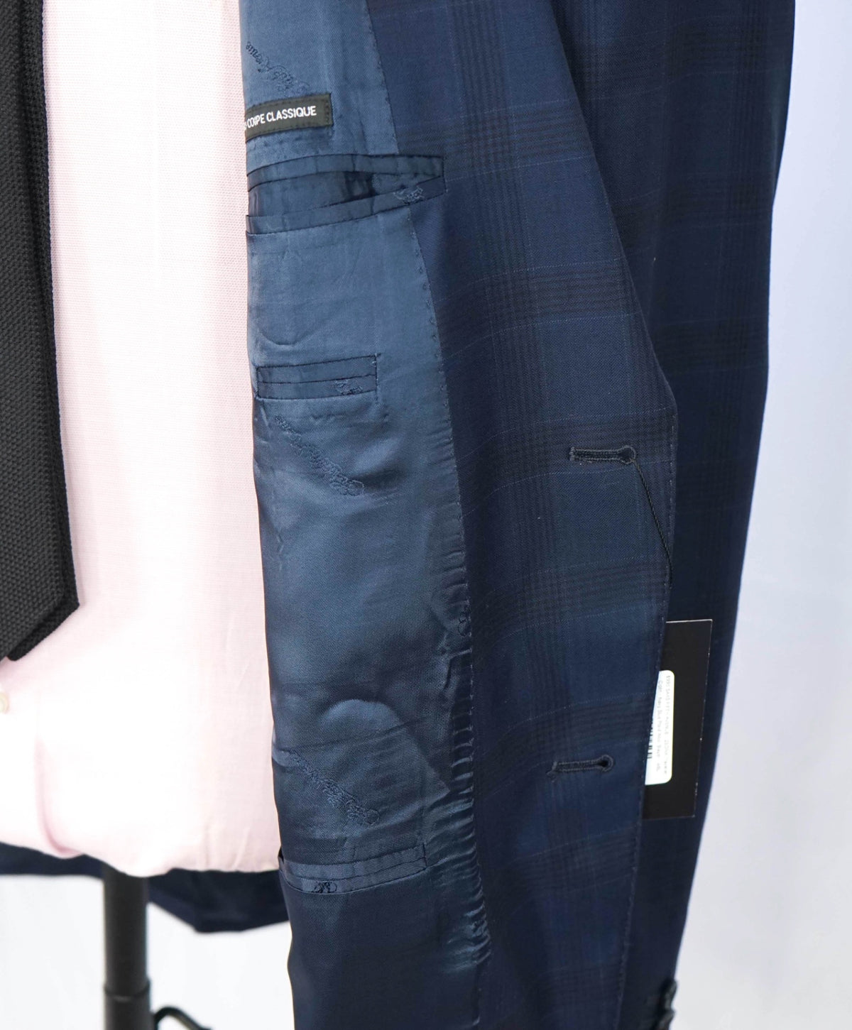 $995 - ZEGNA Traveller Cloth for SFA - Navy Wool Blazer - 46L