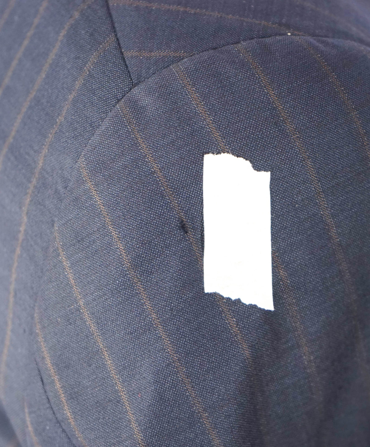 $3,250 ZEGNA - Navy Stripe "TROFEO 600" Wool/Silk Blazer - 42R