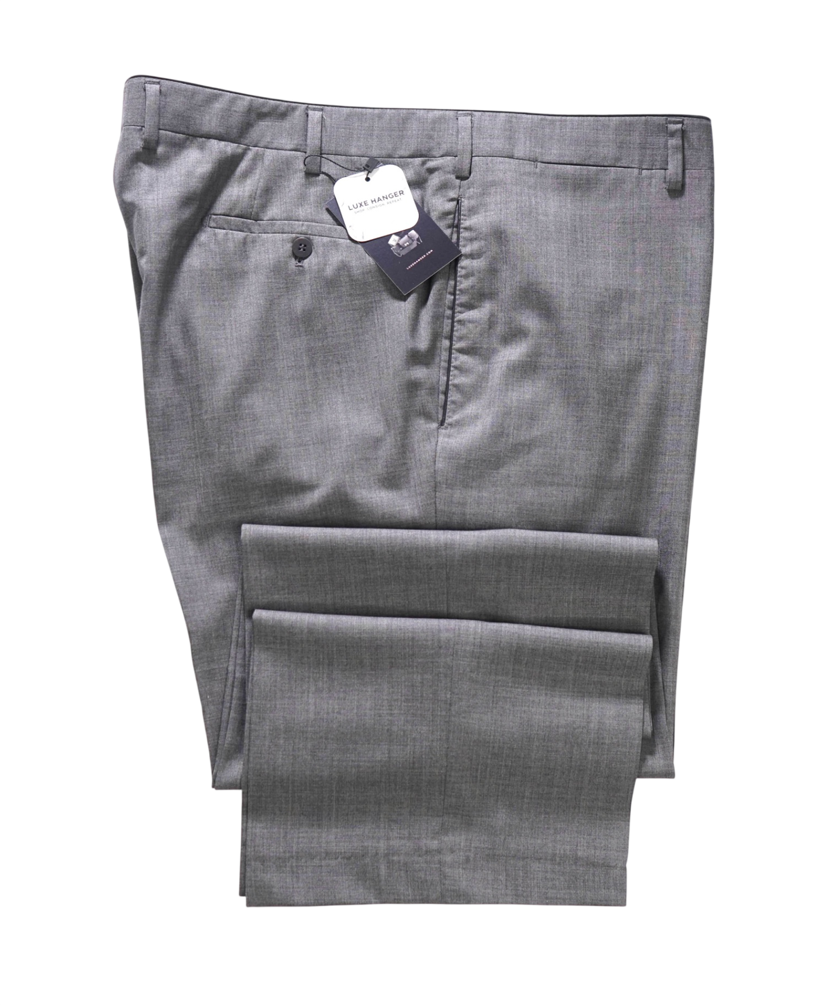 $1,450 STEFANO RICCI - Gray Wool/Cashmere Pants - 40W