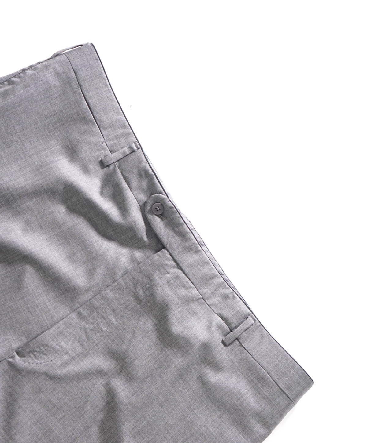 $1,450 STEFANO RICCI - Gray Wool/Cashmere Pants - 40W