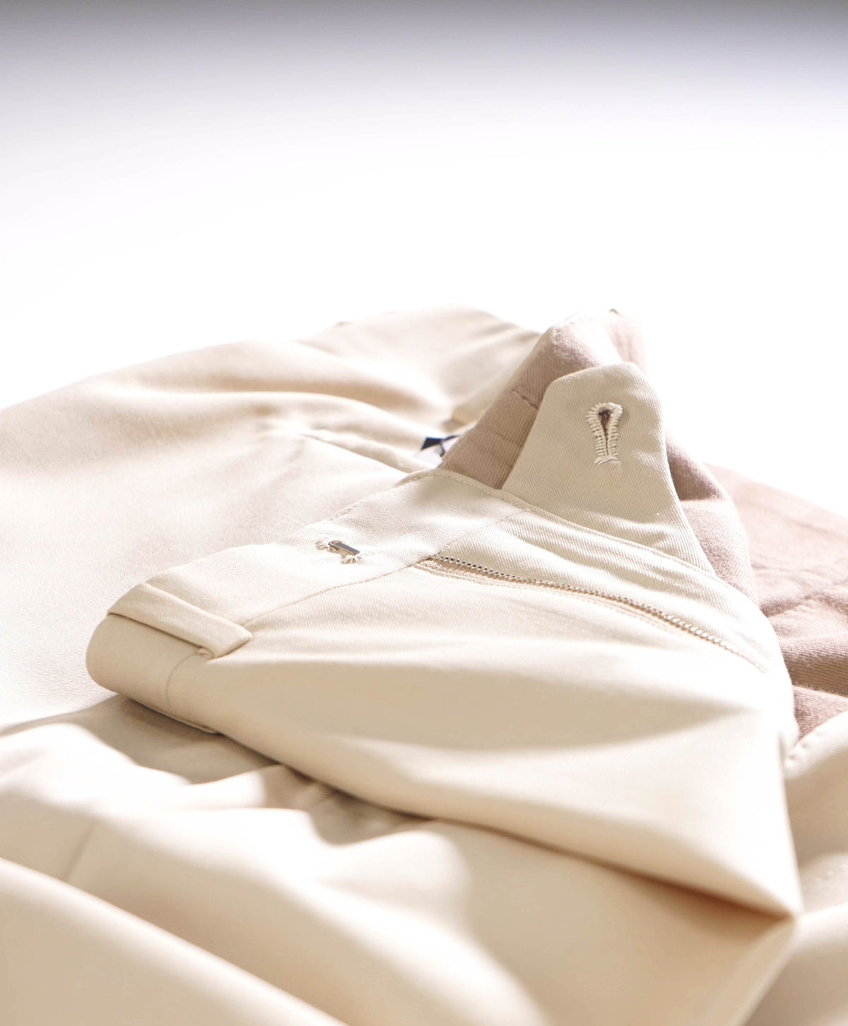 "OXXFORD CLOTHES" - MAUS & HOFFMAN Beige Pants - 35W
