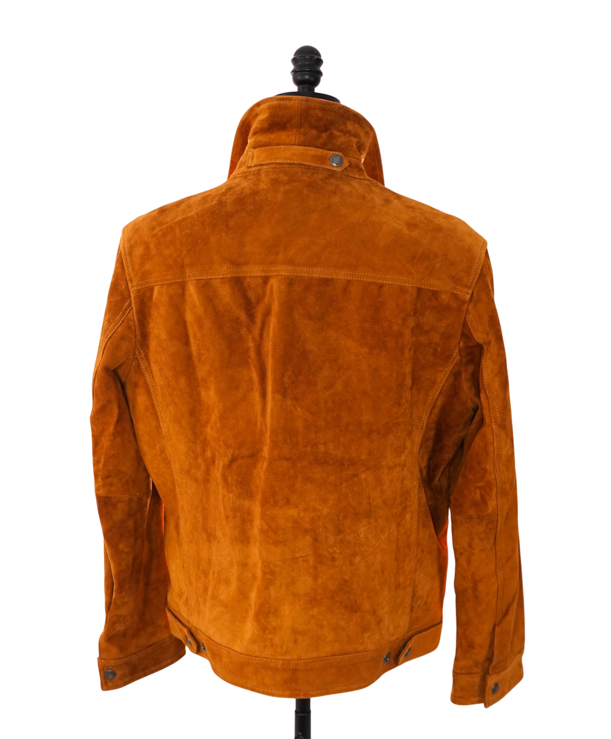 $8,500 TOM FORD - Brown Suede Trucker Jacket - 44 (54EU)