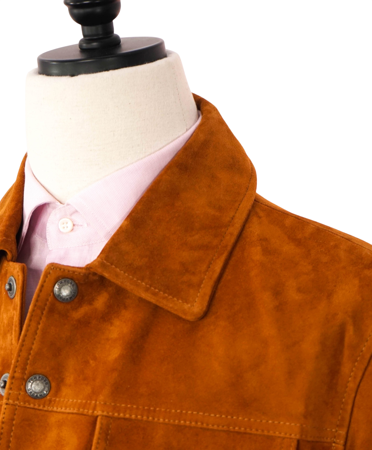$8,500 TOM FORD - Brown Suede Trucker Jacket - 44 (54EU)