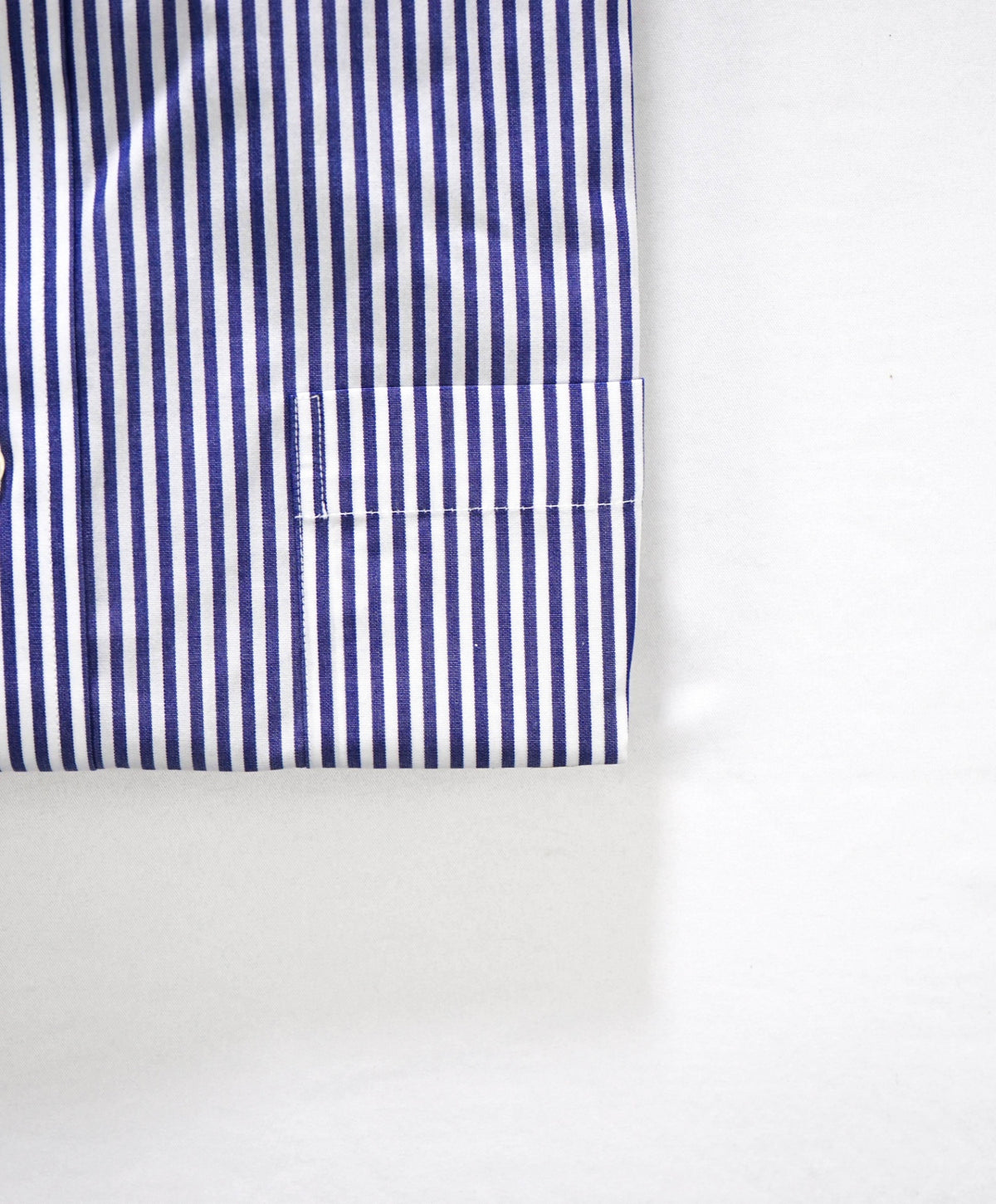 $128 BROOKS BROTHERS - Blue Stripe Non-Iron "REGENT" Shirt - 16.5 - 36