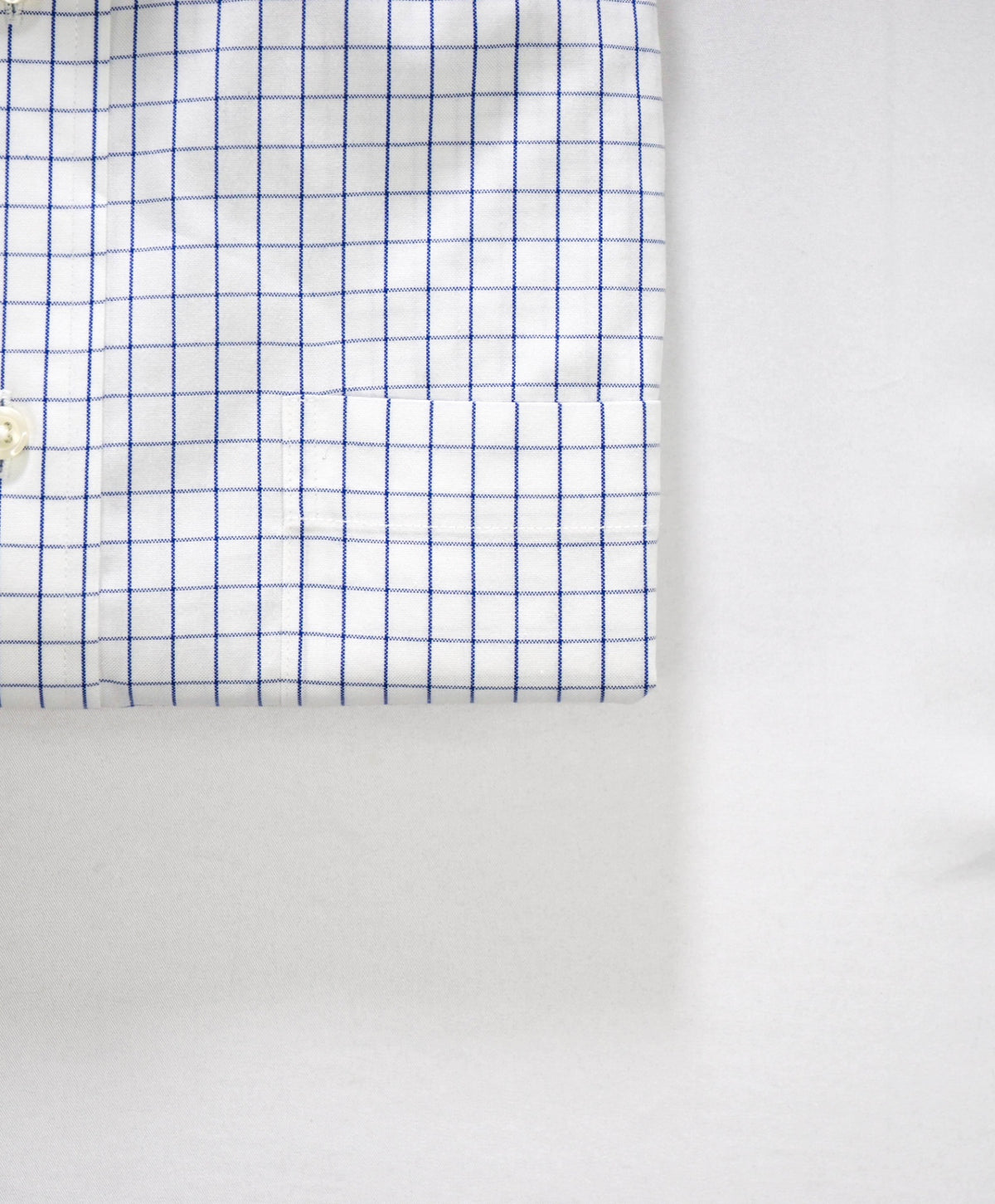 $128 BROOKS BROTHERS - Blue Check NON-IRON "MADISON" - 17 - 34