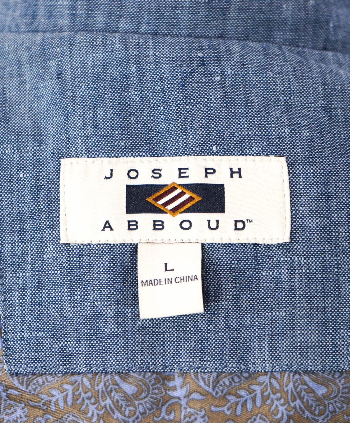 JOSEPH ABBOUD - Blue Linen Blazer - L