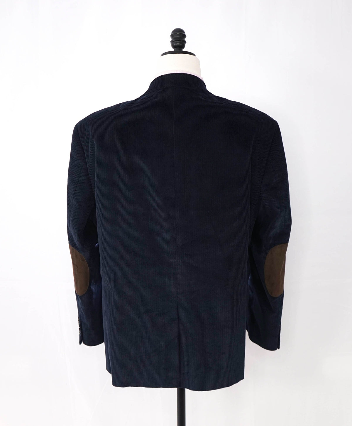 LAUREN RALPH LAUREN - Navy Blue Corduroy Blazer - 48R