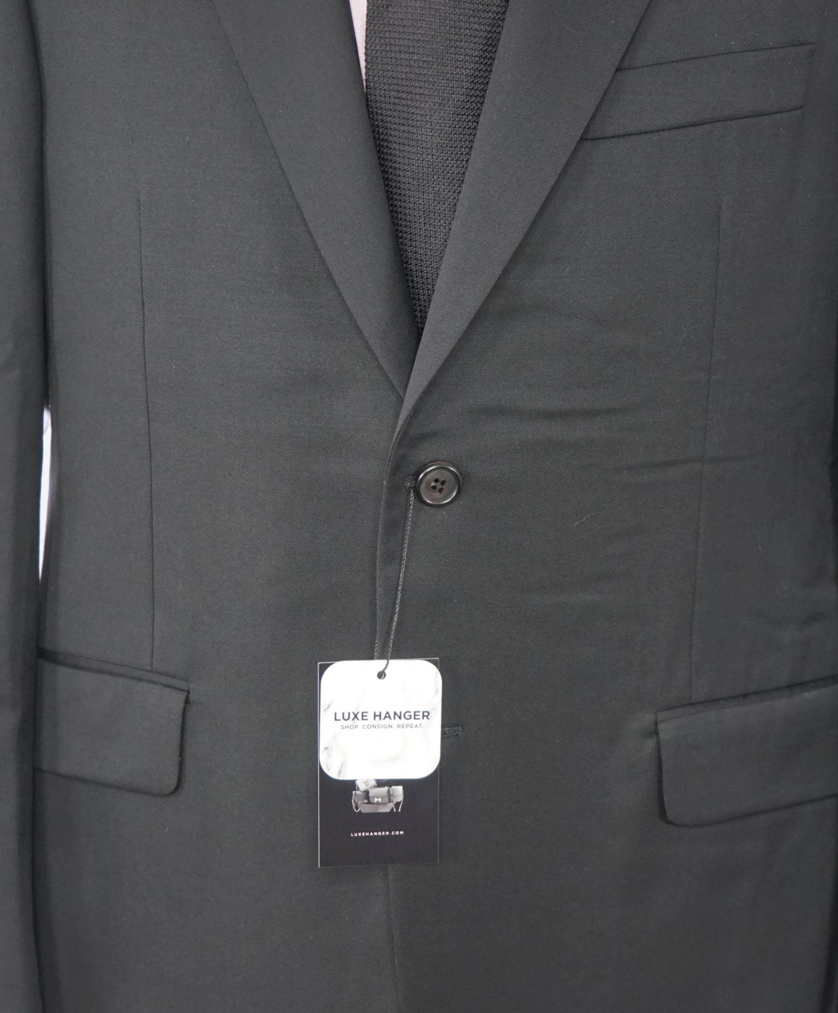 HICKEY FREEMAN - Loro Piana VINTAGE Black Wool Blazer - 40S