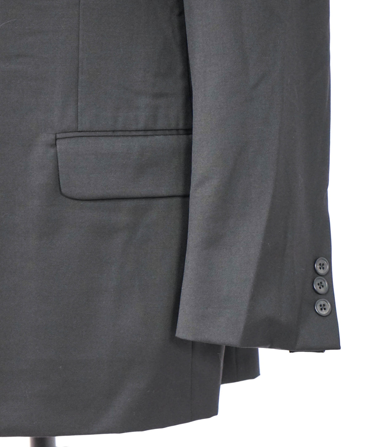 HICKEY FREEMAN - Loro Piana VINTAGE Black Wool Blazer - 40S