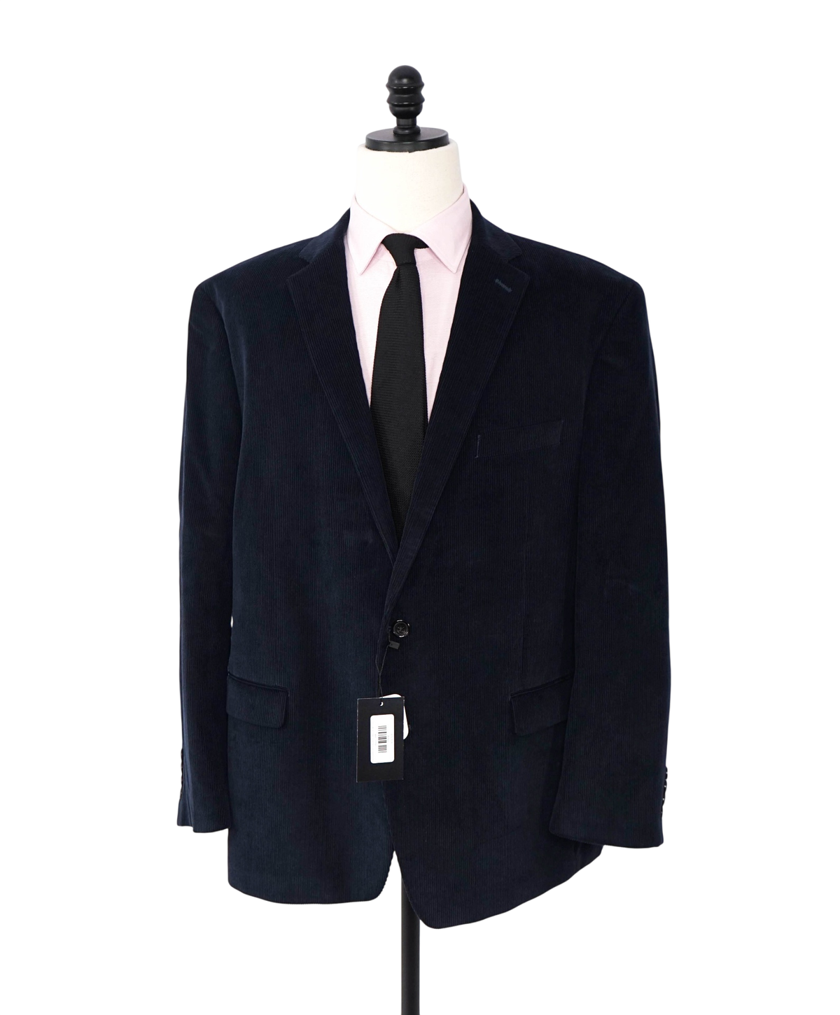 LAUREN RALPH LAUREN - Navy Blue Corduroy Blazer - 48R