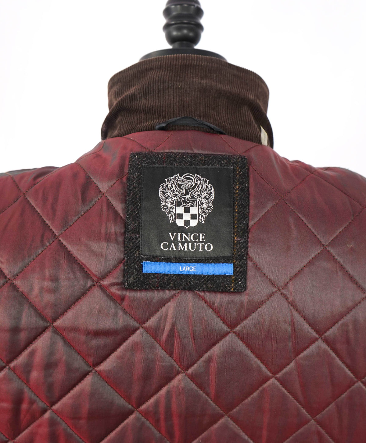 MOON ENGLAND - Herringbone Tweed Heavy Hunting Coat - L