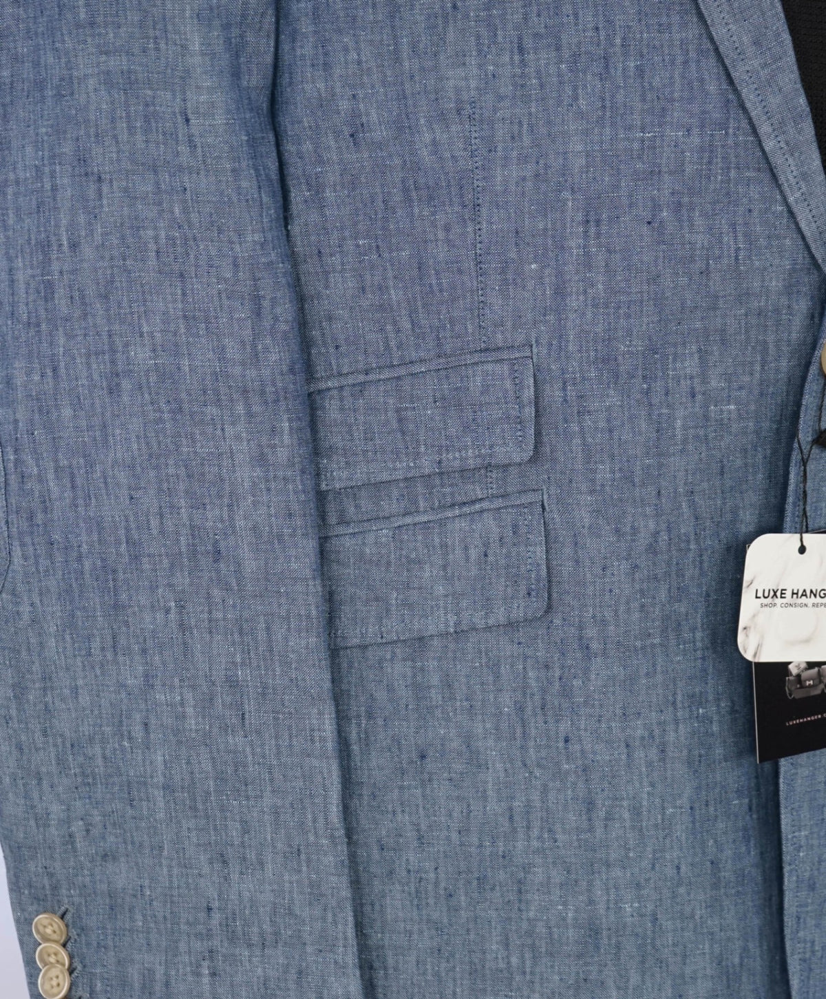 JOSEPH ABBOUD - Blue Linen Blazer - L