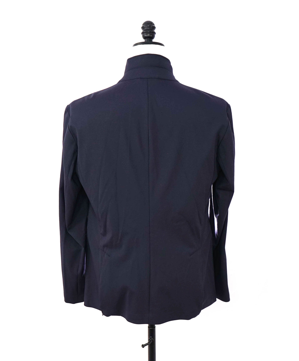 $545 EMPORIO ARMANI - Navy Blue Travel Blazer - 40