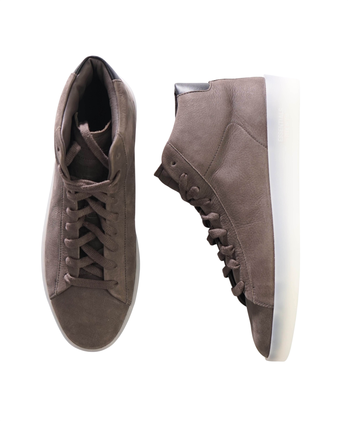 FEAR OF GOD ESSENTIALS - Suede High Top Sneakers - US 6 (39EU)