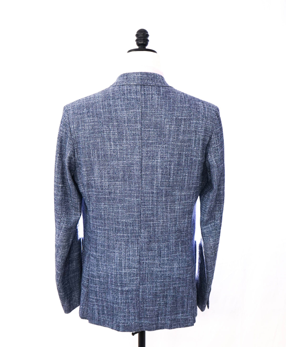 ISAIA - "ARMIE HAMMER" Custom Blue Wool/Silk Blazer - 42R