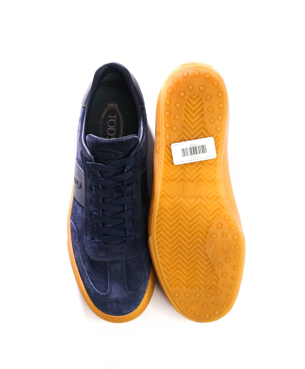 $750 TOD's - Navy Blue Suede Sneakers - US 11.5 (10.5UK)