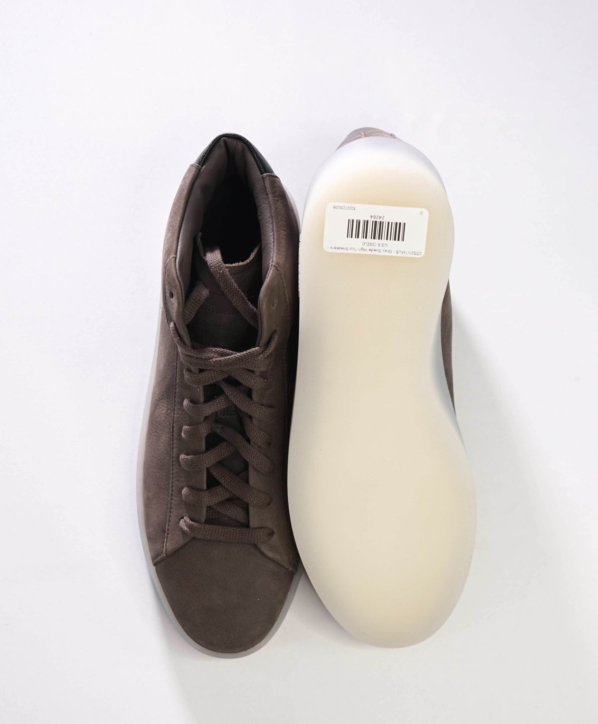 FEAR OF GOD ESSENTIALS - Suede High Top Sneakers - US 6 (39EU)