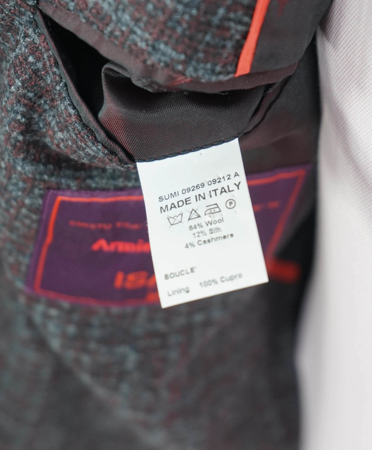 ISAIA - "ARMIE HAMMER" Custom Wool/Silk/Cashmere Blazer - 42R