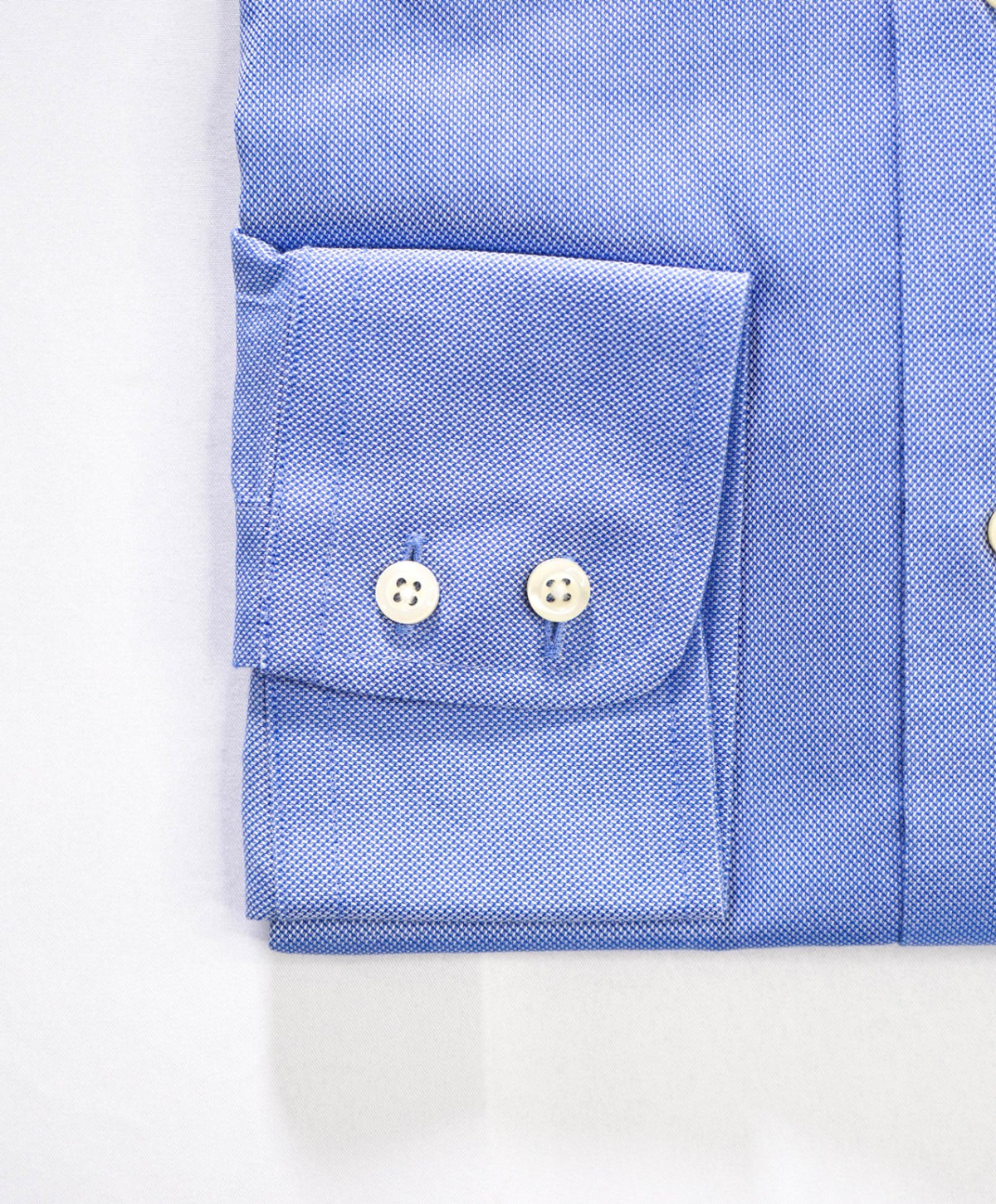$128 BROOKS BROTHERS - Blue Non-Iron "REGENT" Oxford Shirt - 14.5 - 33