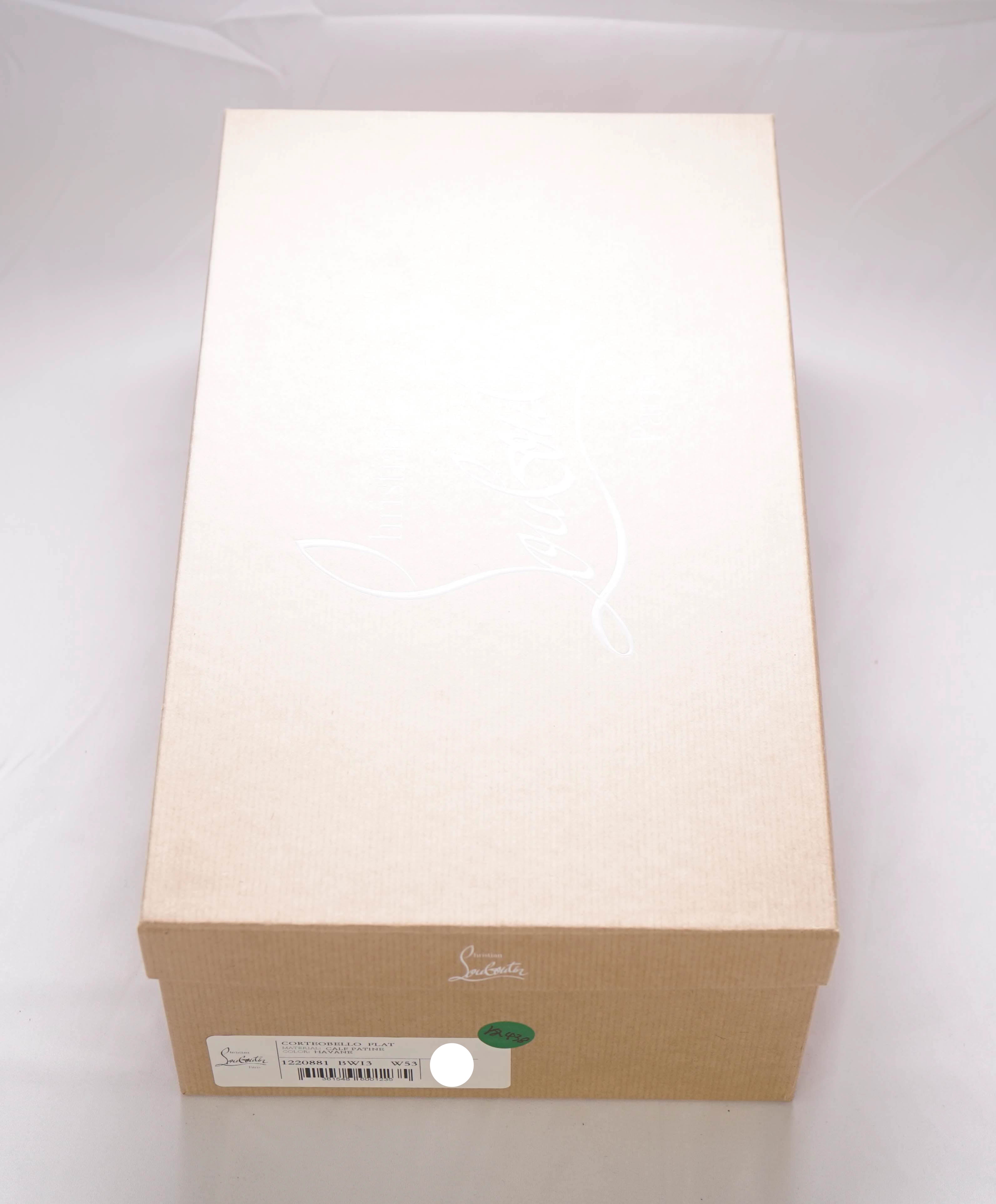 $1,200 CHRISTIAN LOUBOUTIN - *CORTEOBELLO* Brown Brogue Oxfords - 9 US (42 EU)