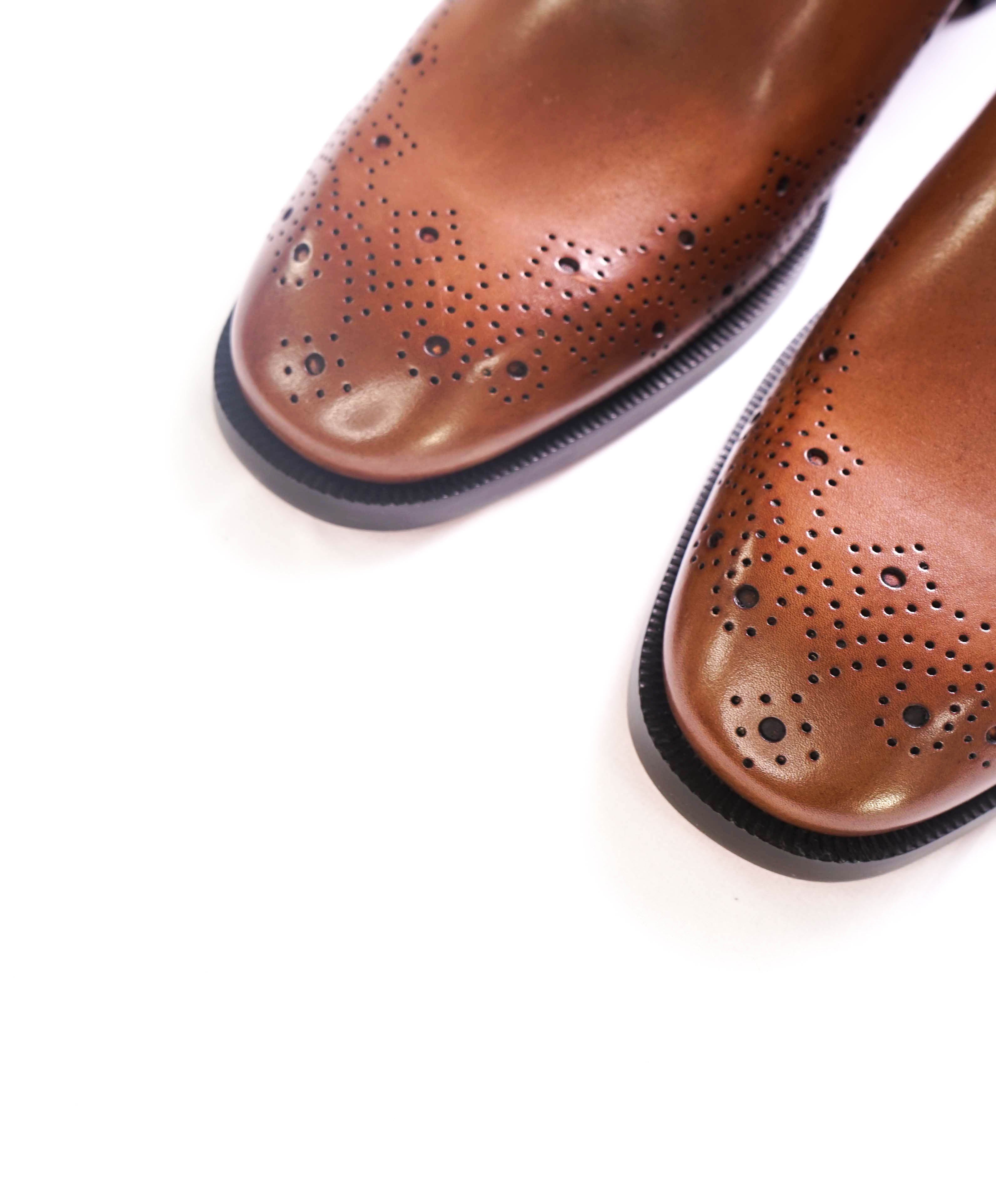 $1,200 CHRISTIAN LOUBOUTIN - *CORTEOBELLO* Brown Brogue Oxfords - 9 US (42 EU)