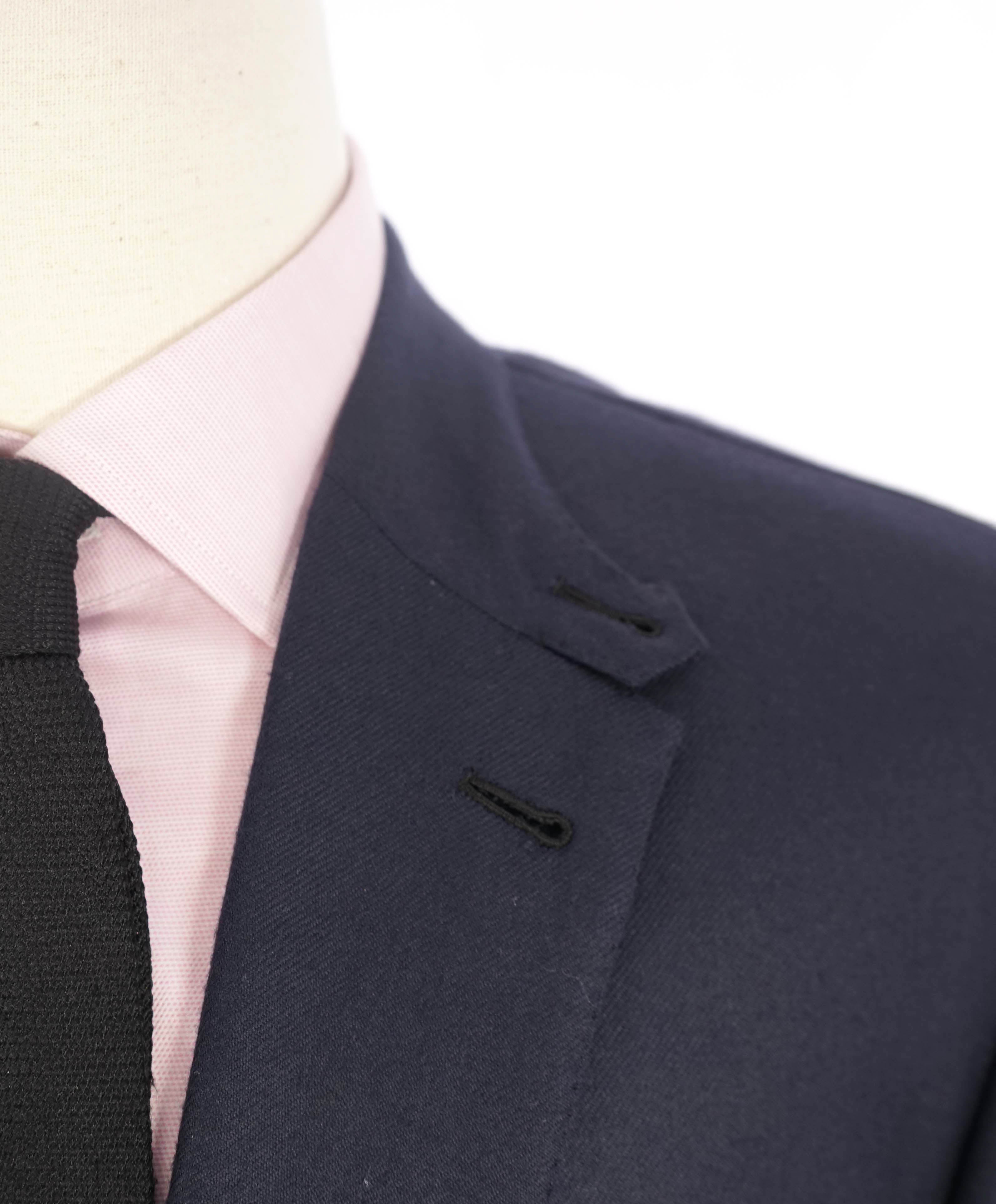 $8,450 BRIONI -"PURE CASHMERE" PATCH POCKET Navy Blazer - 48R