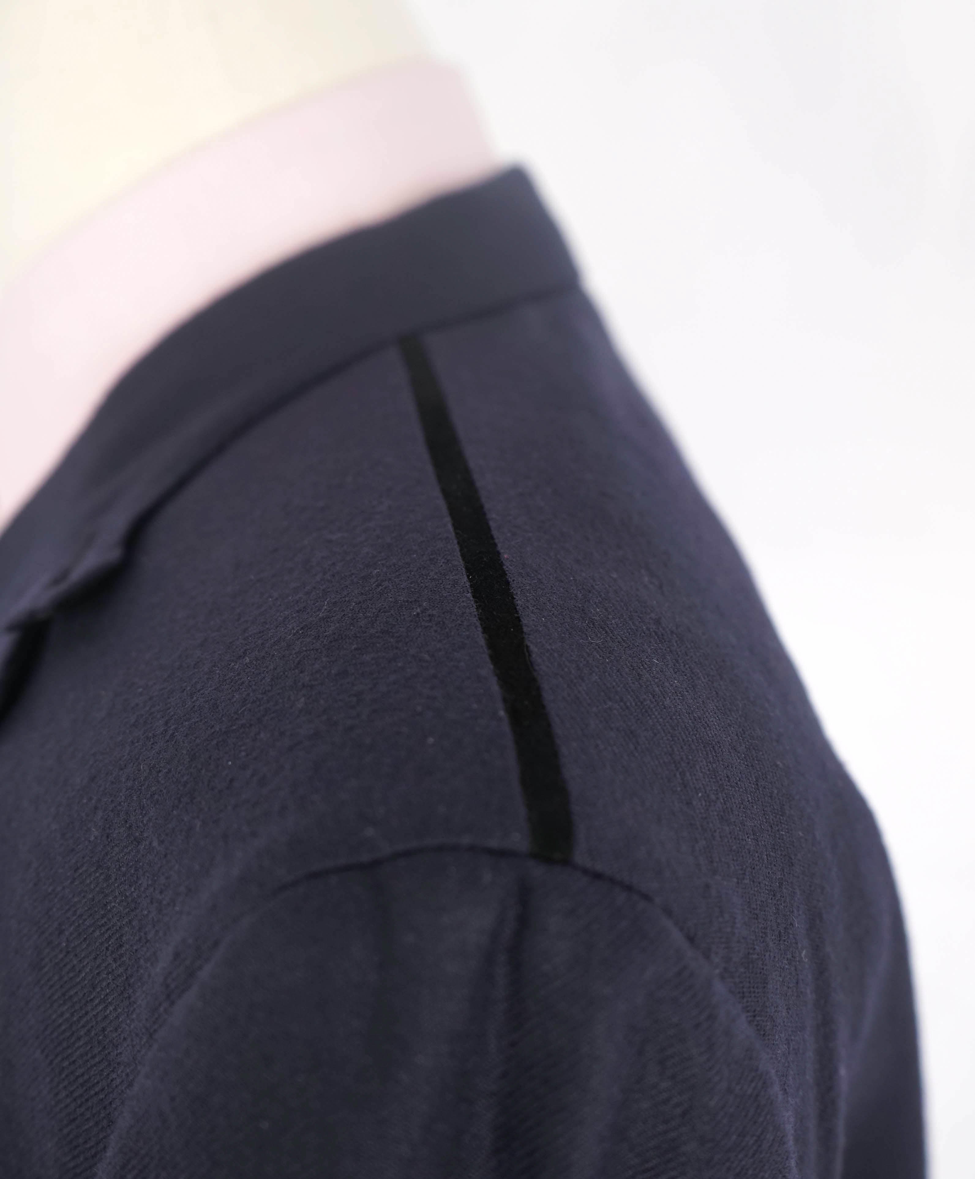 $8,450 BRIONI -"PURE CASHMERE" PATCH POCKET Navy Blazer - 48R