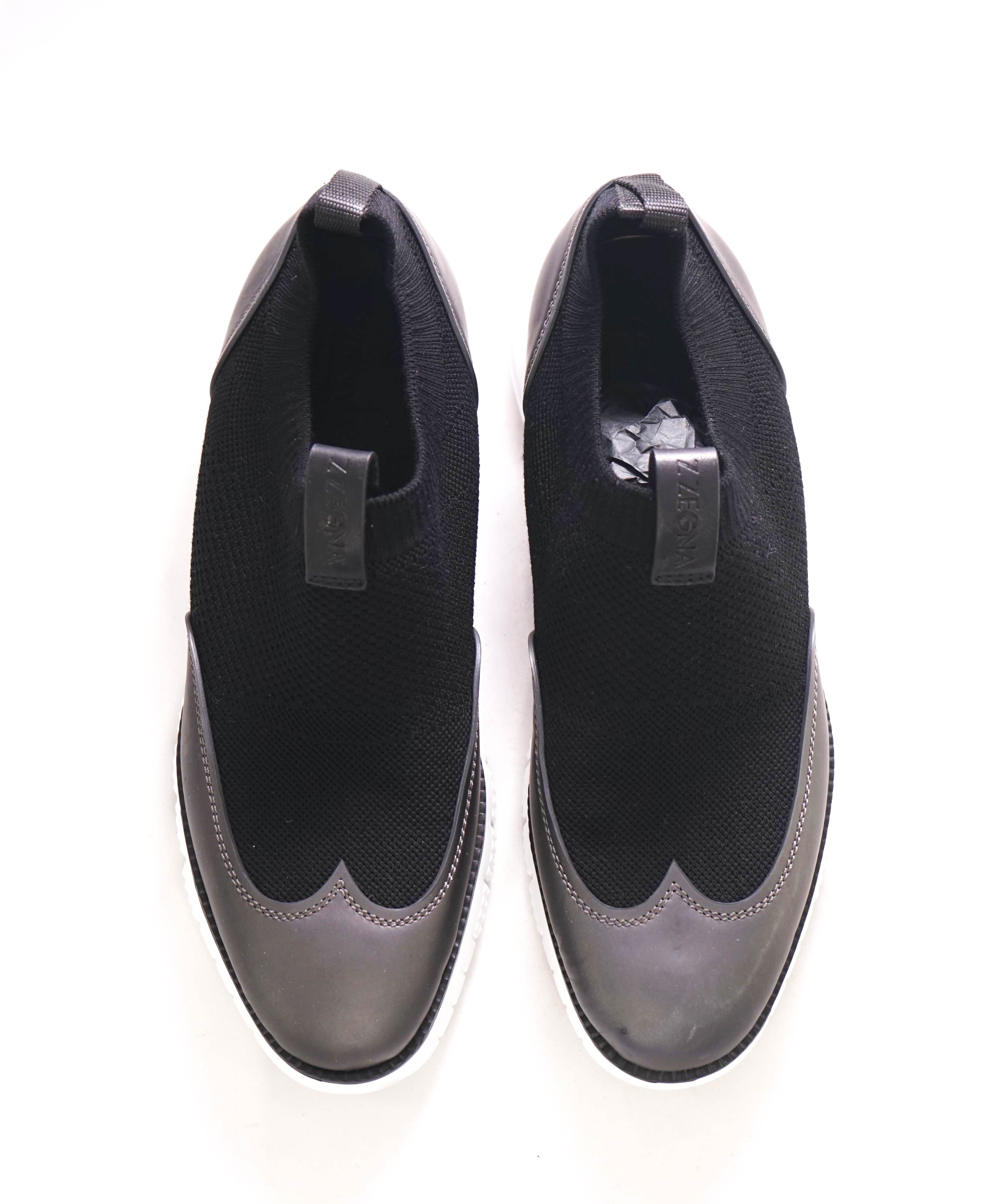 $790 Z ZEGNA - TECNMERINO SOCK Slip-On Sneakers - 9 US (42 EU)