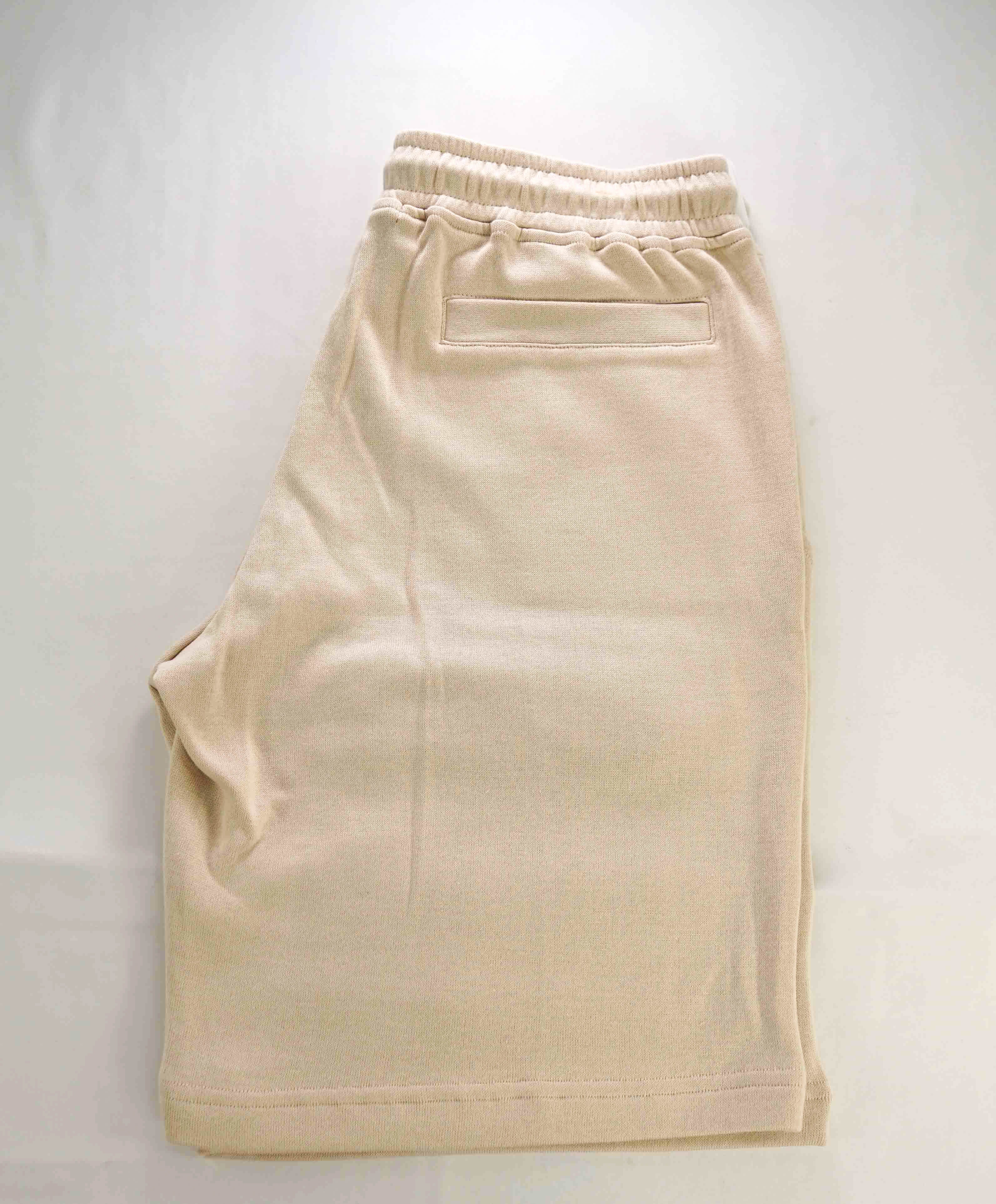 $695 ELEVENTY - Sweatshirt Style Beige Bermuda Cargo Shorts Pants - M