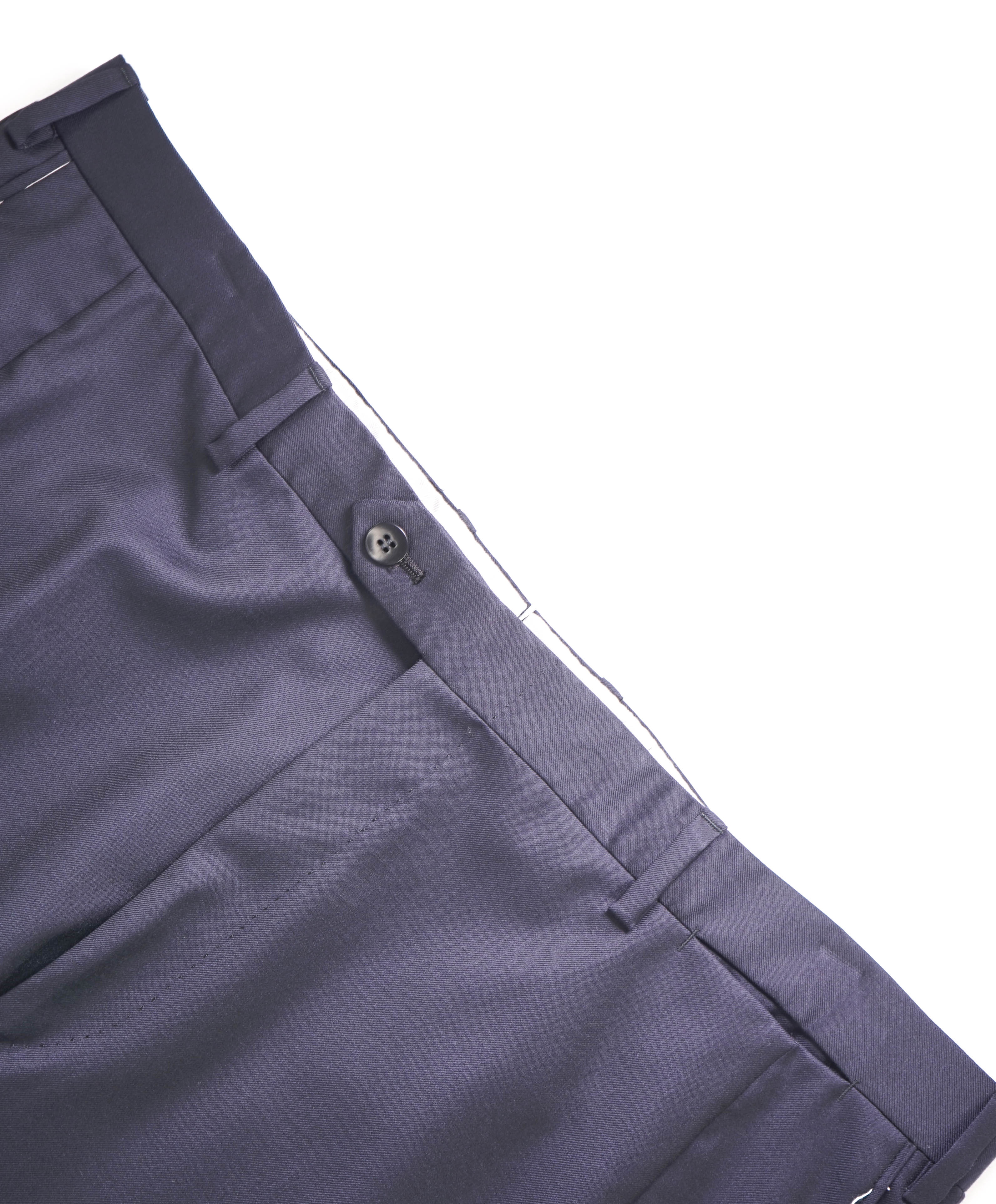 BRIONI - Super 150's SILK LINED "PHI" Navy Blue Dress Pants - 42W