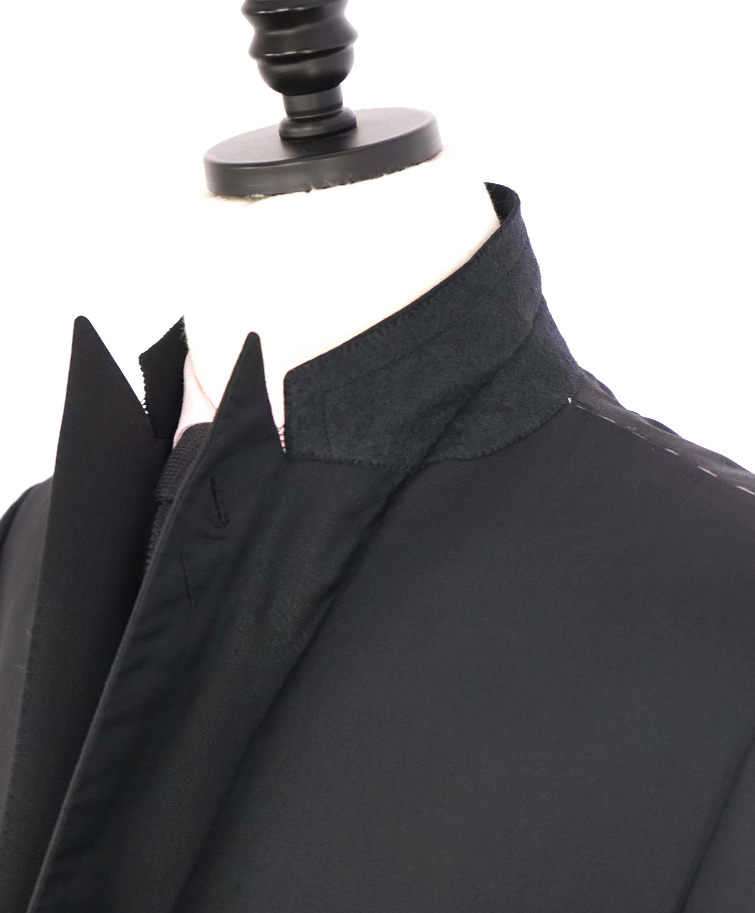 $5,995 BRIONI - *CELEB FAV* Hand Made In ITALY Black Peak Tuxedo Dinner JACKET - 48L