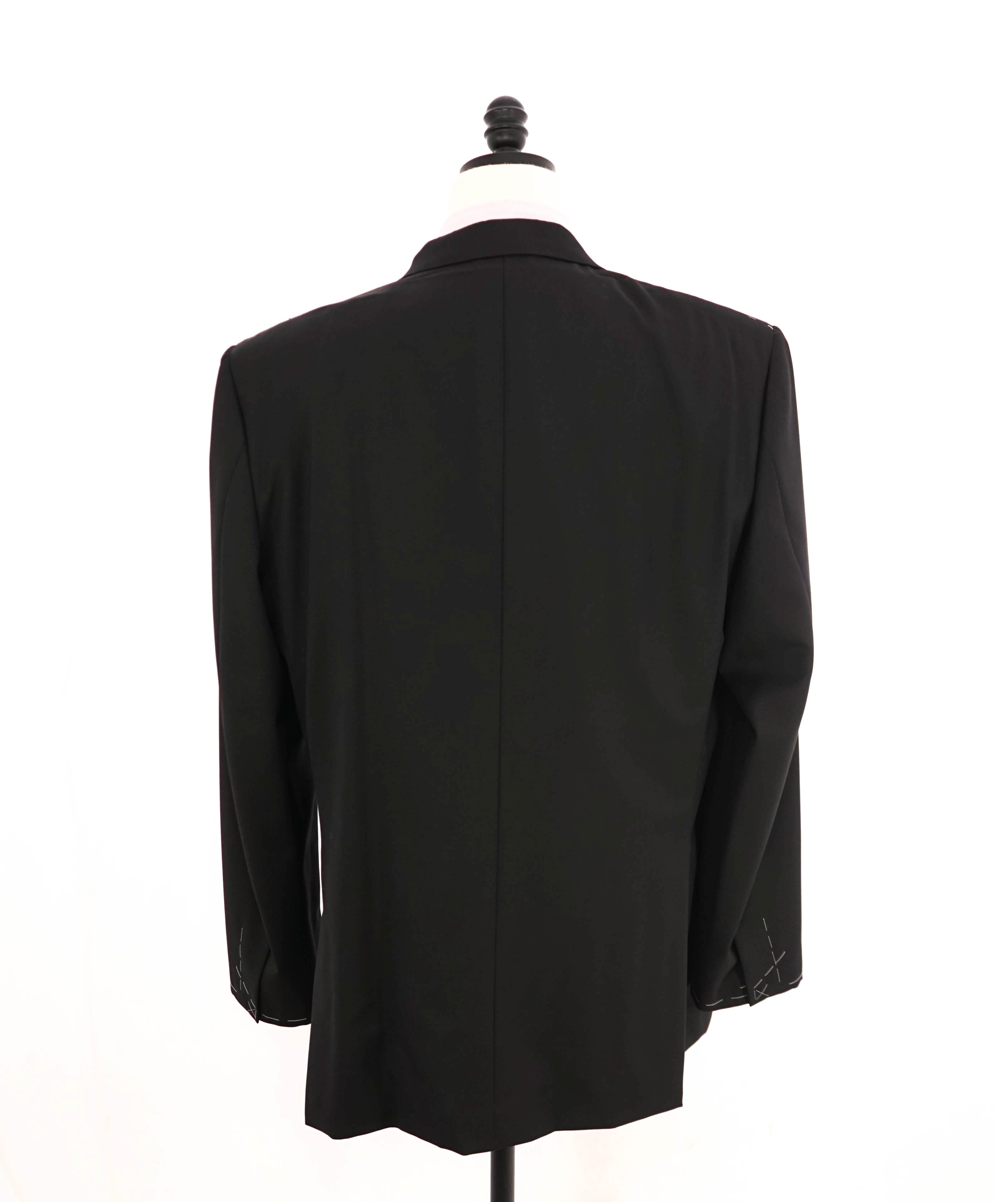 $5,995 BRIONI - *CELEB FAV* Hand Made In ITALY Black Peak Tuxedo Dinner JACKET - 48L