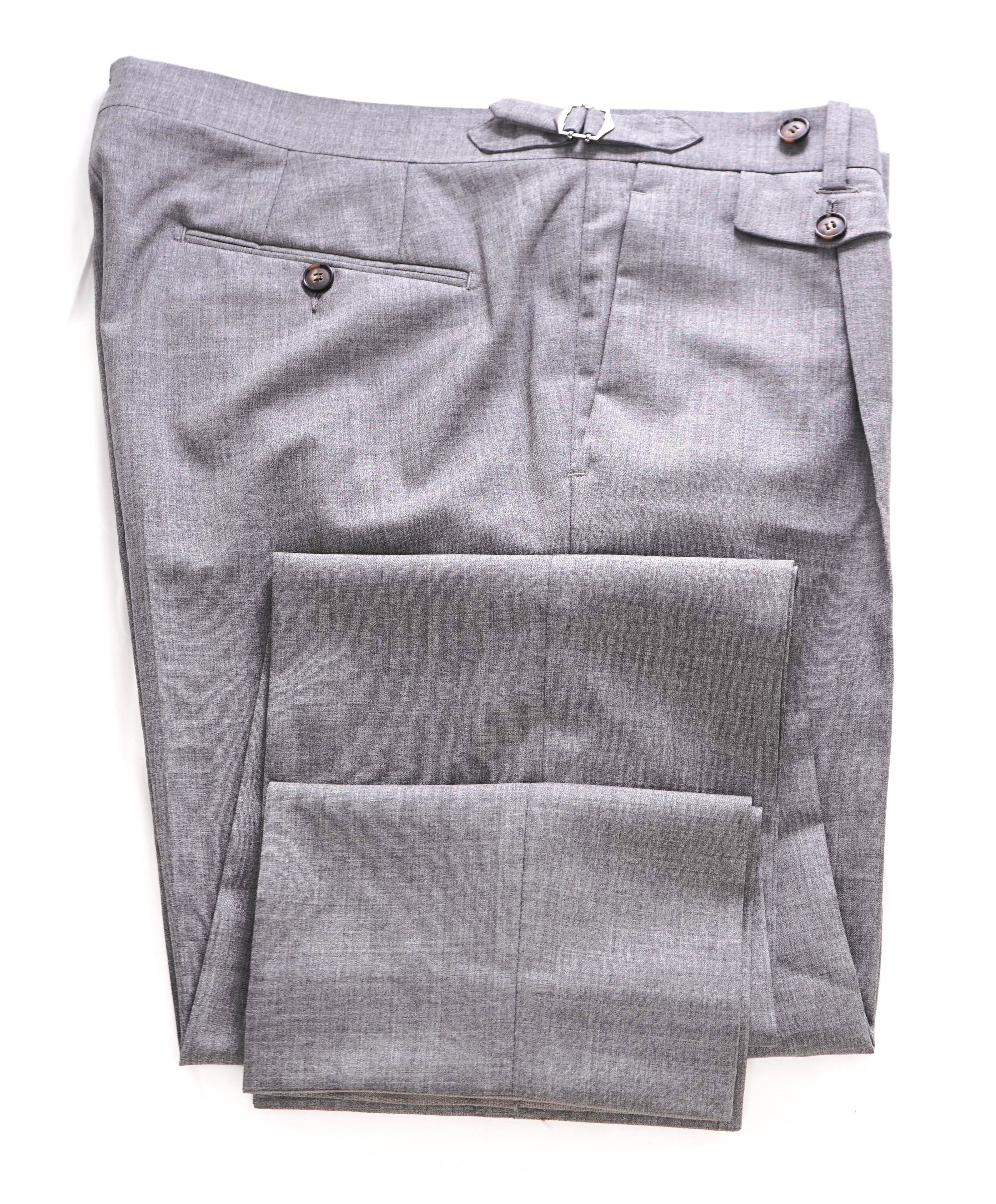 SUITSUPPLY - Brentwood Gray Dress Pants VITALE BARBERIS CANONICO - 36W (44R 8)