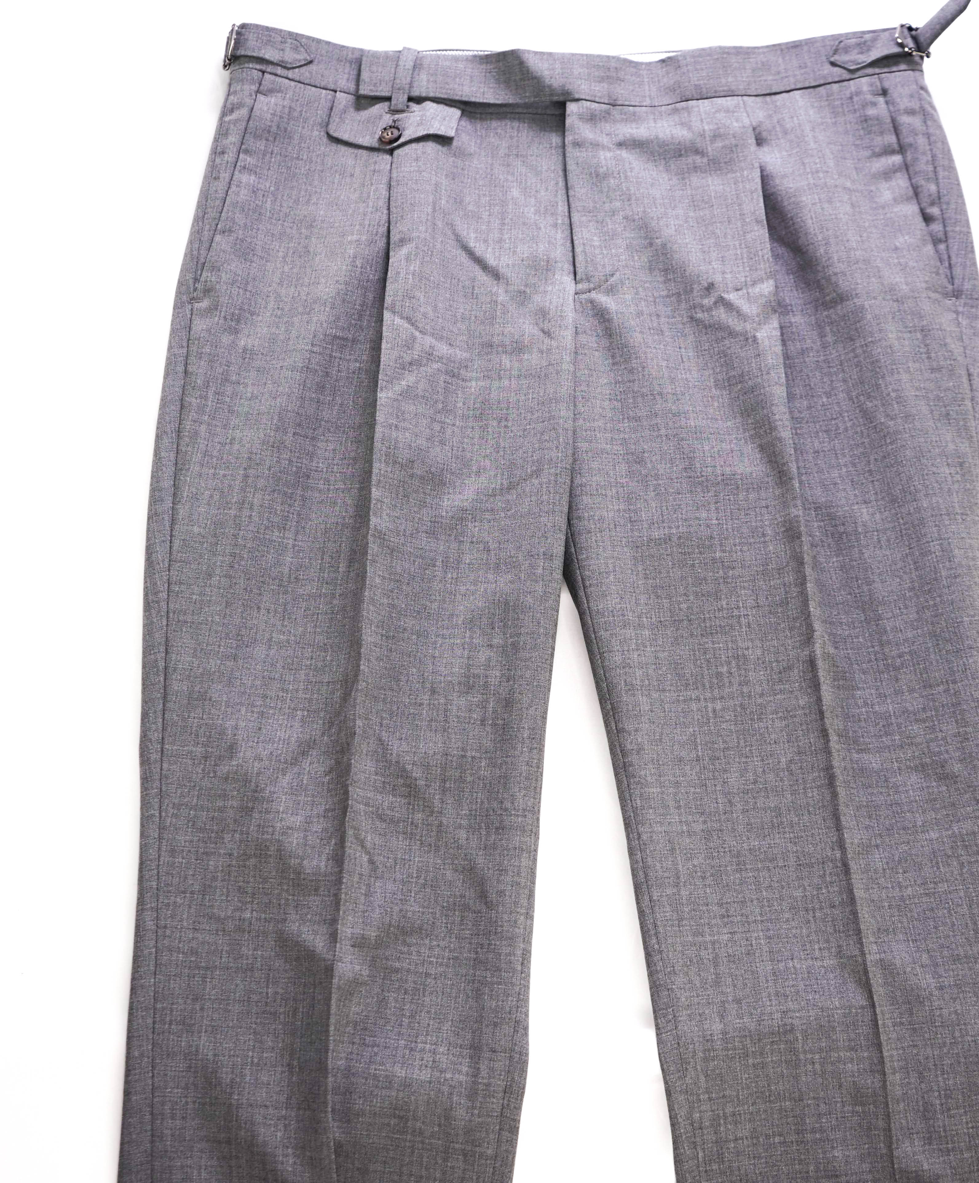 SUITSUPPLY - Brentwood Gray Dress Pants VITALE BARBERIS CANONICO - 36W (44R 8)