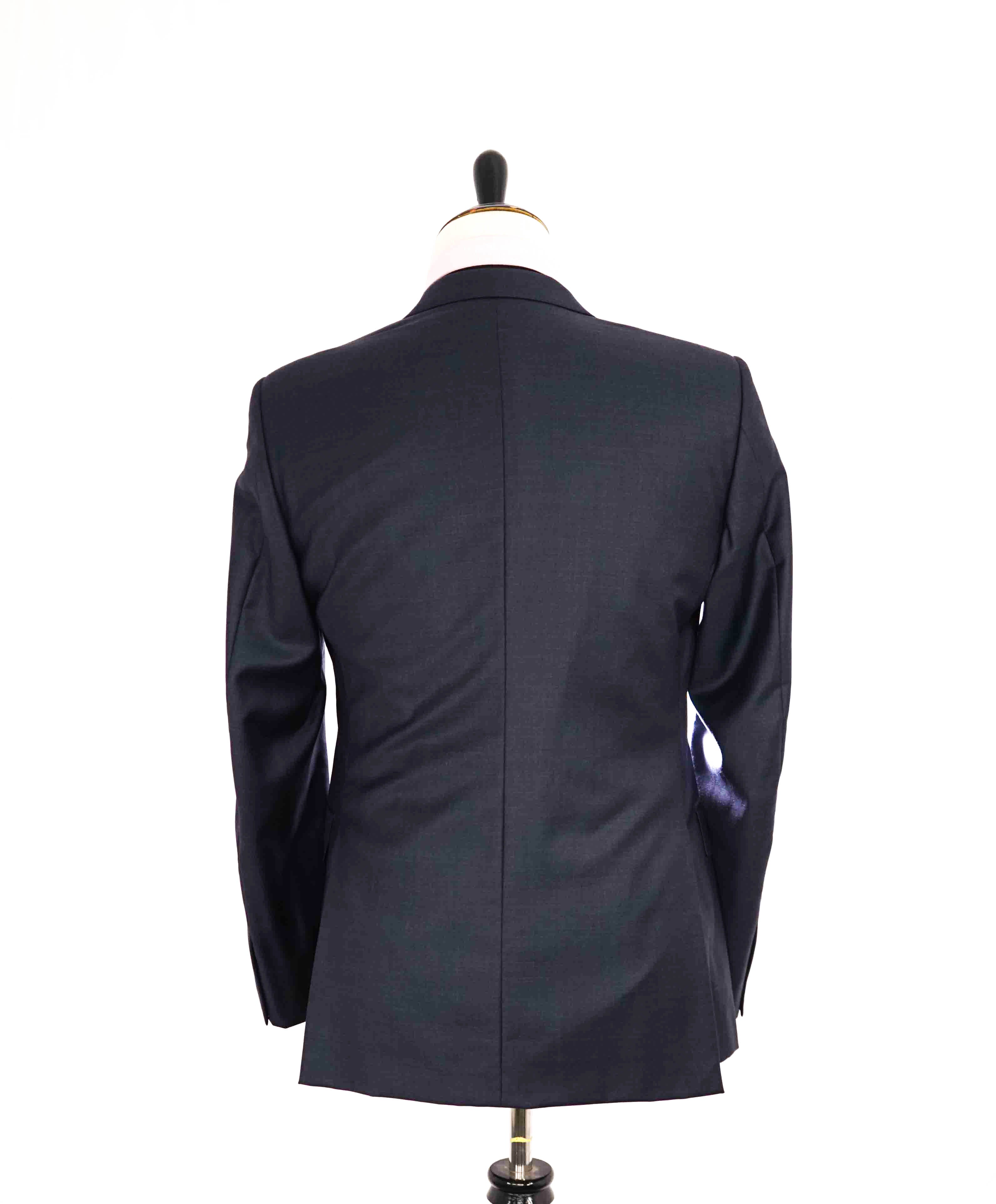 $3,290 ERMENEGILDO ZEGNA- “TORFEO” Steel Blue Soft Blazer- 40R