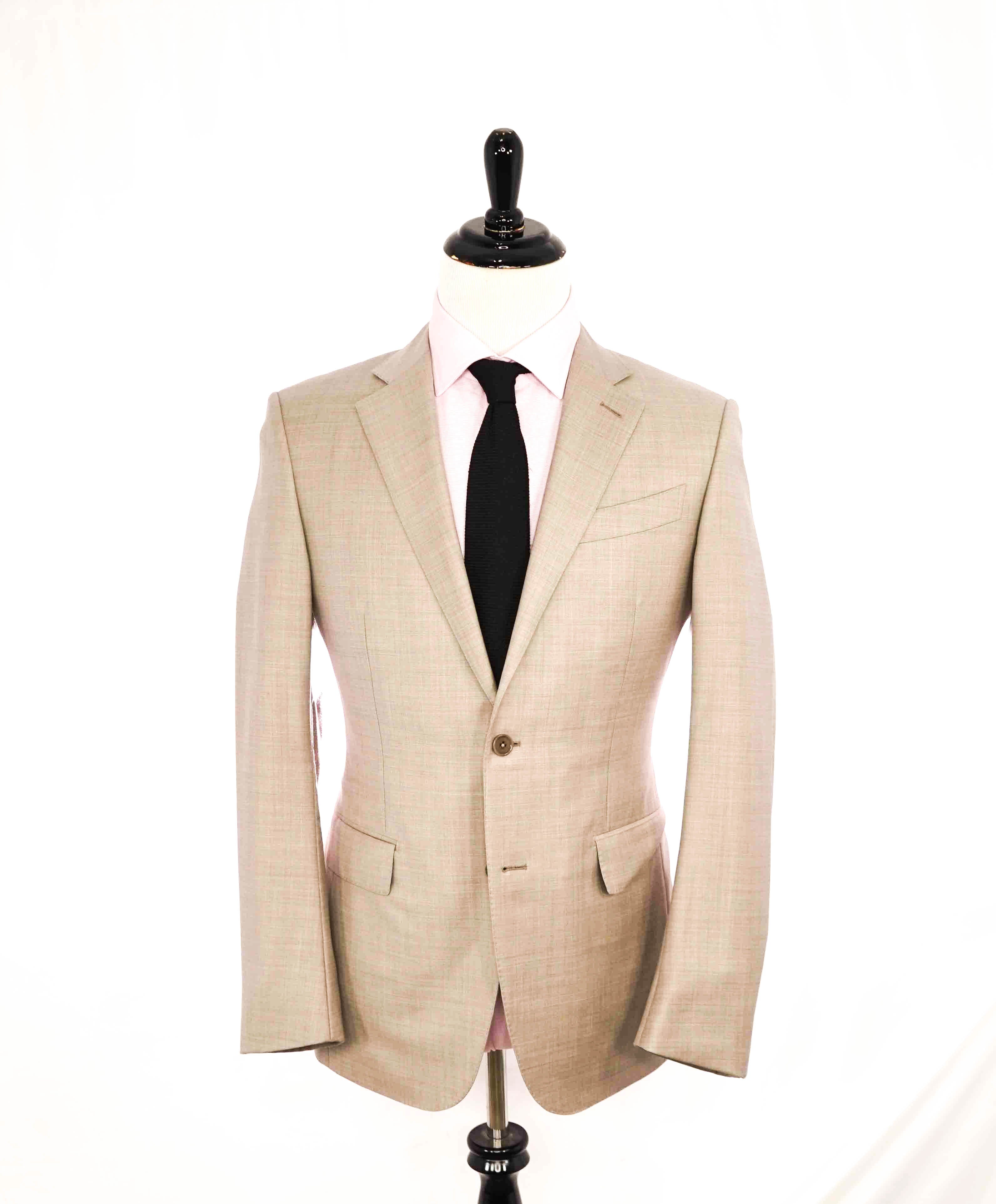 $3,995 ERMENEGILDO ZEGNA -"TROFEO 600" Neutral Premium Suit - 38R