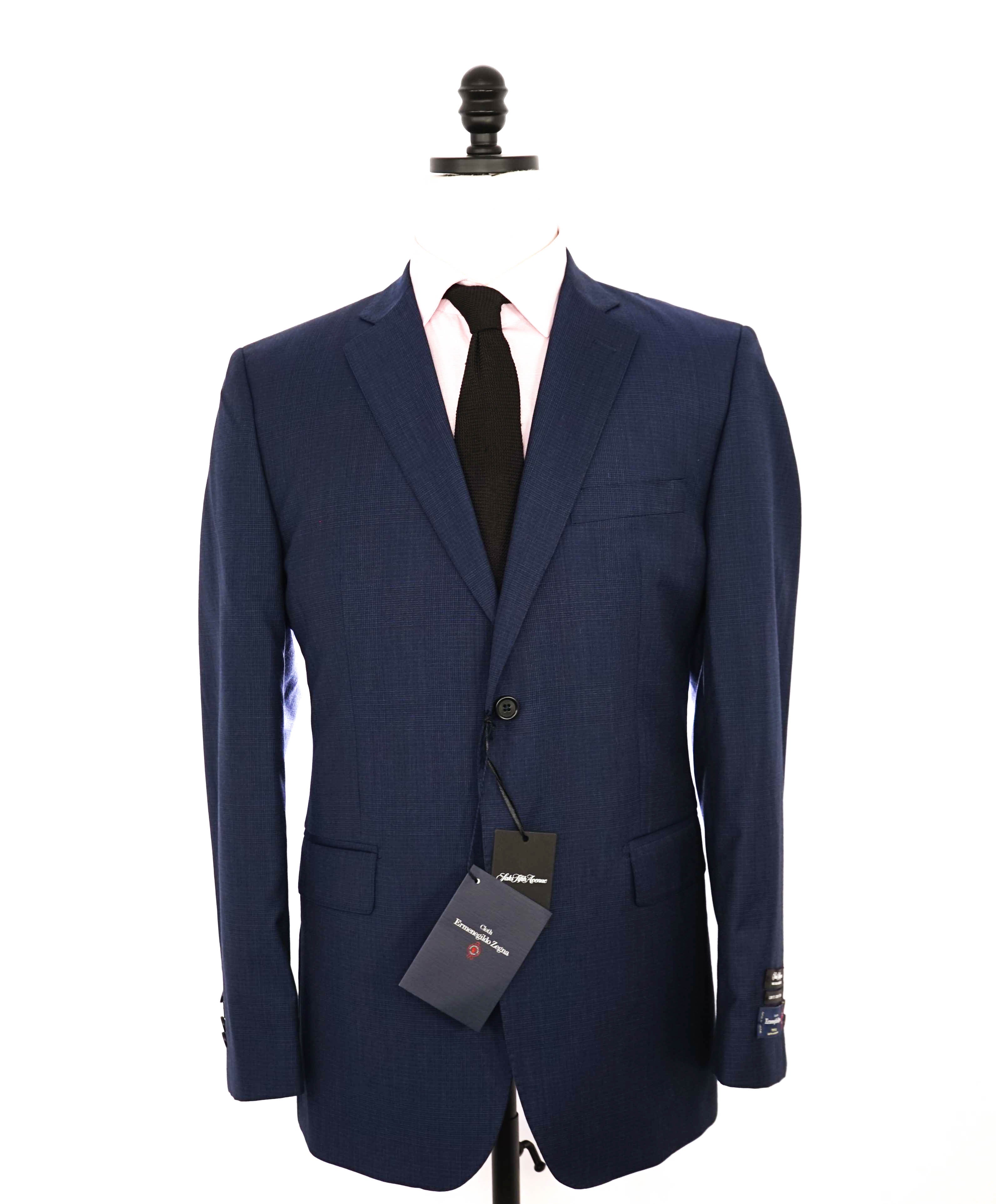 ERMENEGILDO ZEGNA - By SAKS FIFTH AVENUE *Slim* Check Suit - 42R 37W