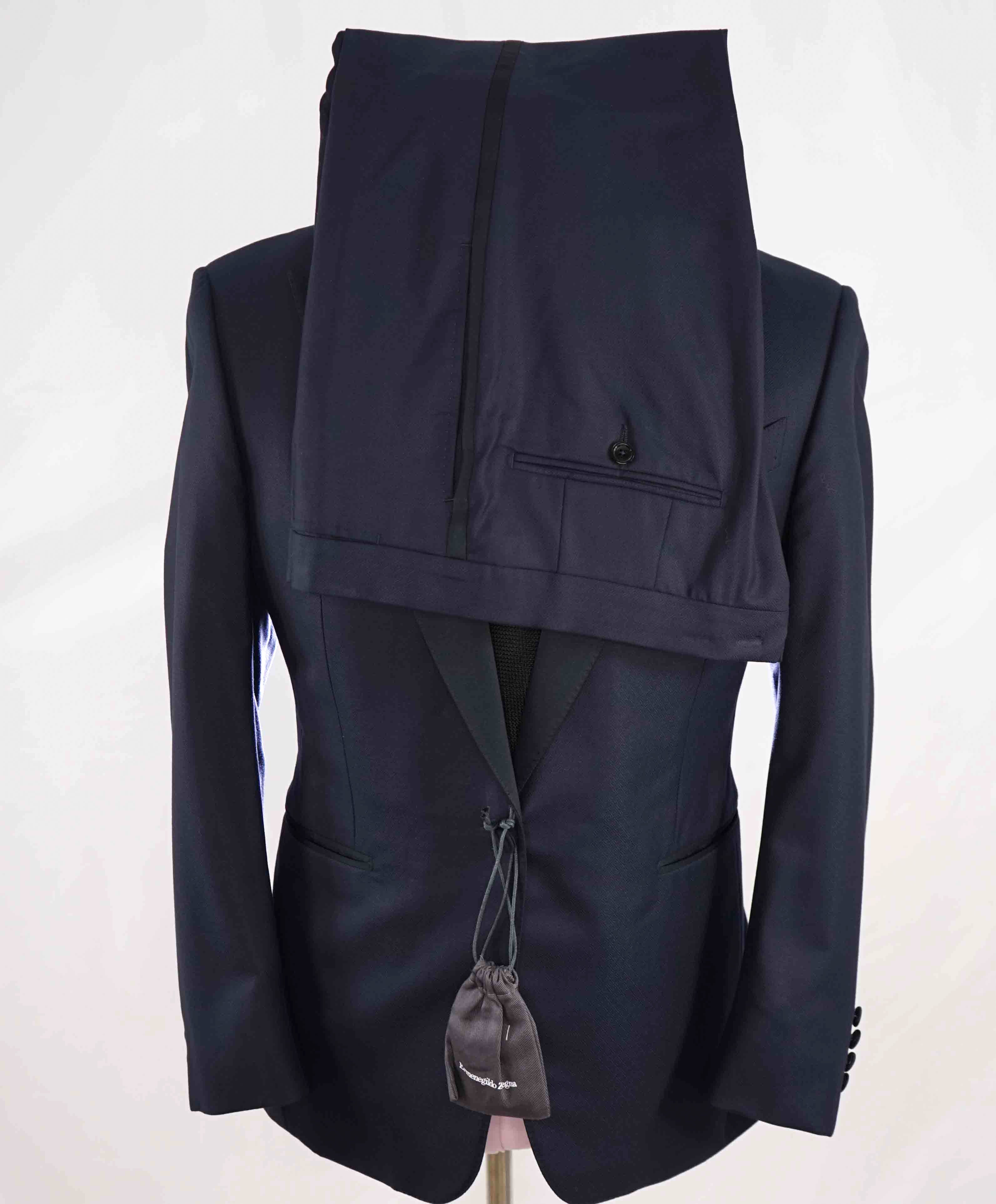 $5,995 ERMENEGILDO ZEGNA -"SU MISURA" Navy **14 Mil Mil 14** Tuxedo - 38S