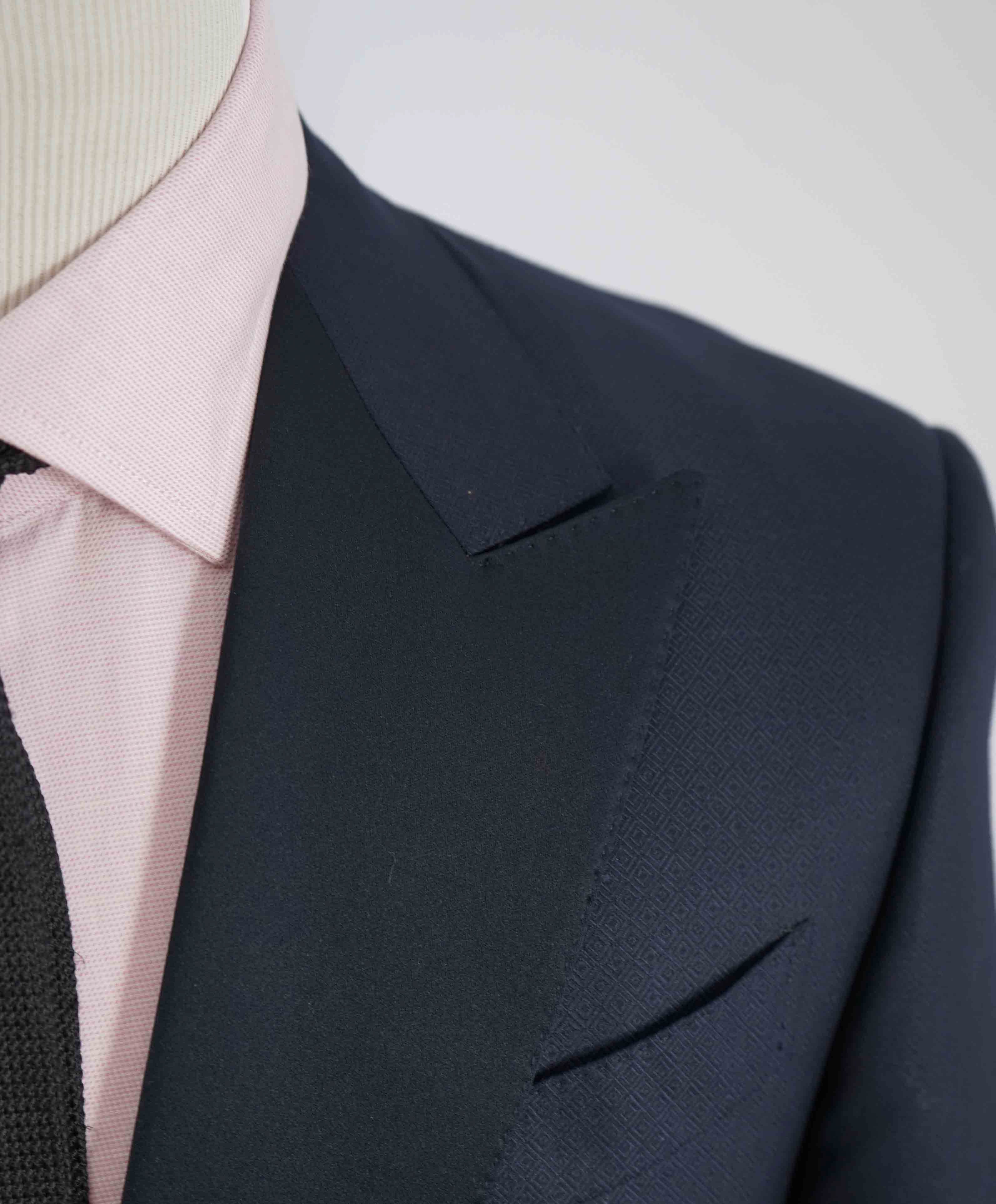 $5,995 ERMENEGILDO ZEGNA -"SU MISURA" Navy **14 Mil Mil 14** Tuxedo - 38S