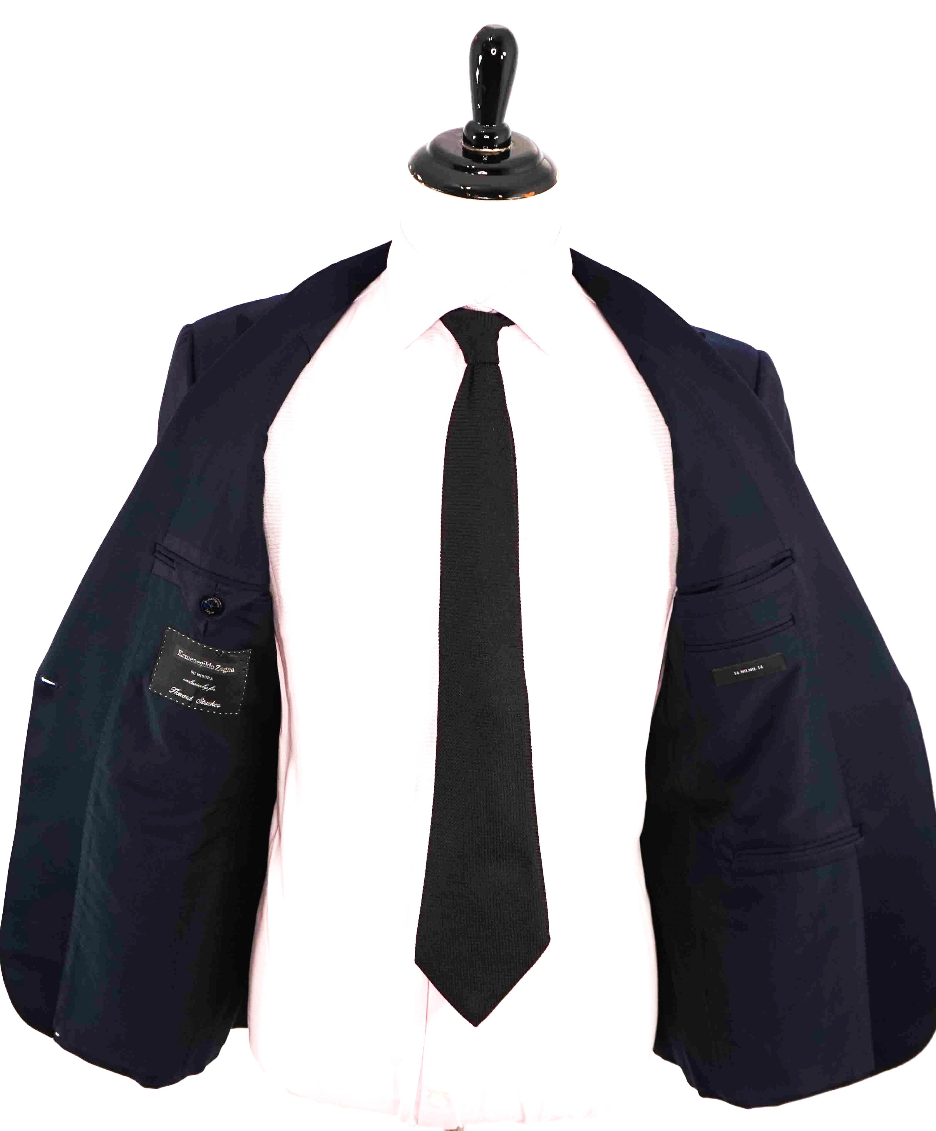 $5,995 ERMENEGILDO ZEGNA -"SU MISURA" Navy **14 Mil Mil 14** Tuxedo - 38S