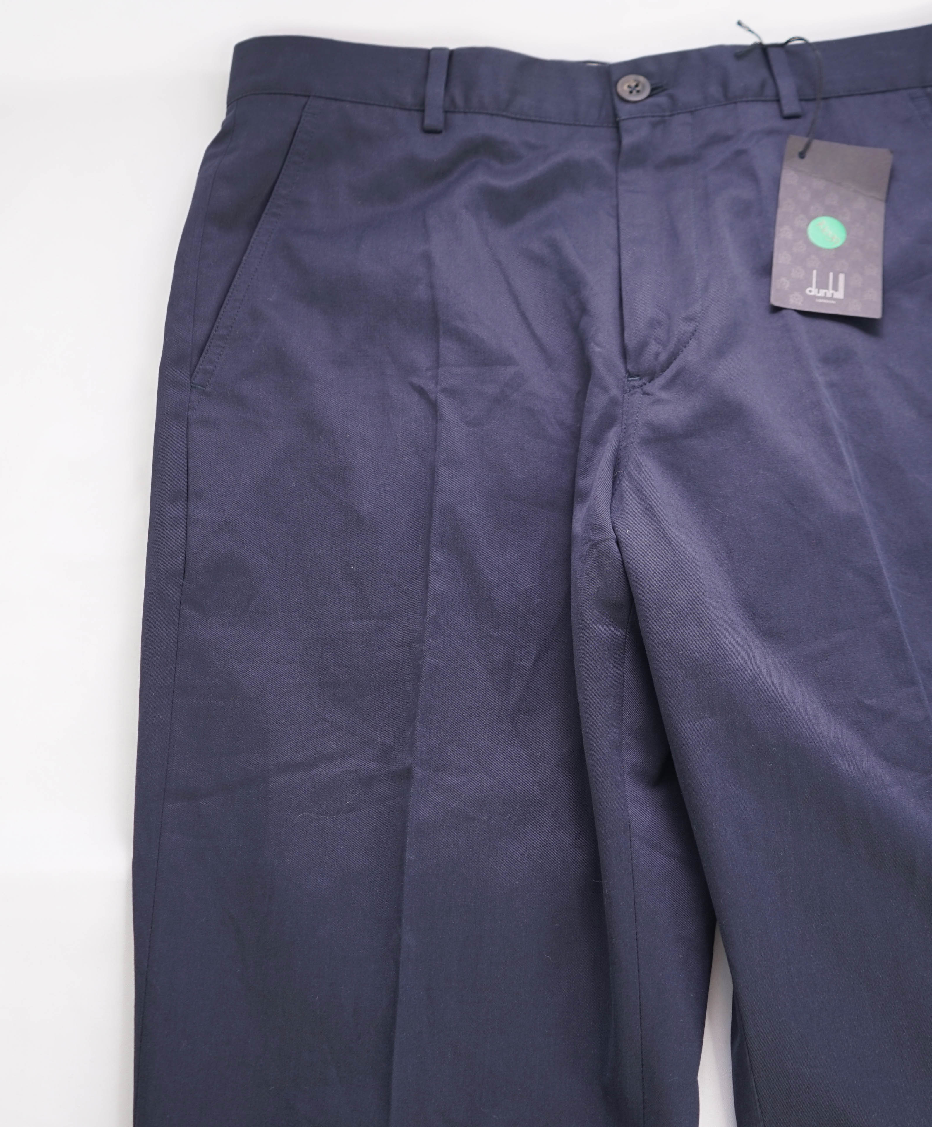$795 DUNHILL - Cotton/Cashmere Chino Pants - 34W (50EU)