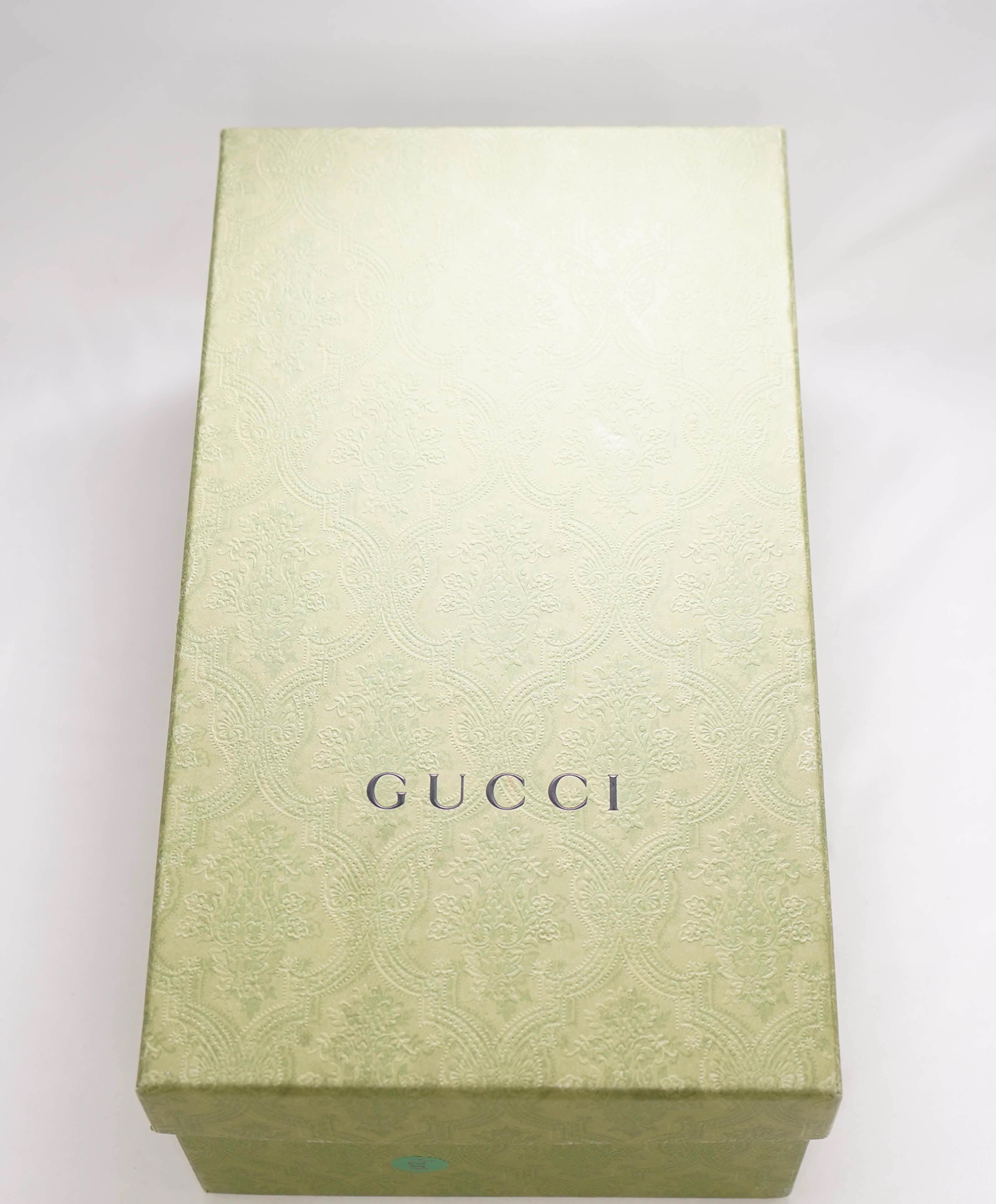 $920 GUCCI - WEB Horse-bit Loafers Brown Iconic Style - 9.5 US (9 G)